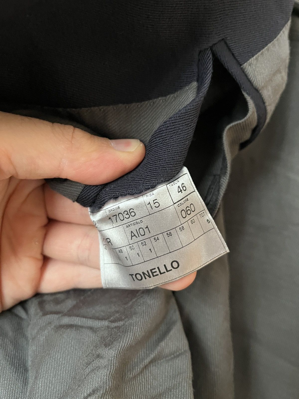 Tonello Tonello Deep Blue Heavy Blazer Size 46R - 18 Thumbnail