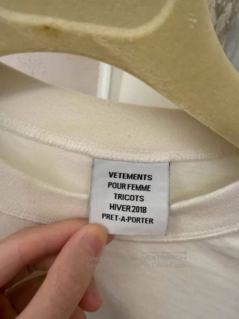 Vetements VETEMENTS T-Shirt Size US S / EU 44-46 / 1 - 2 Thumbnail