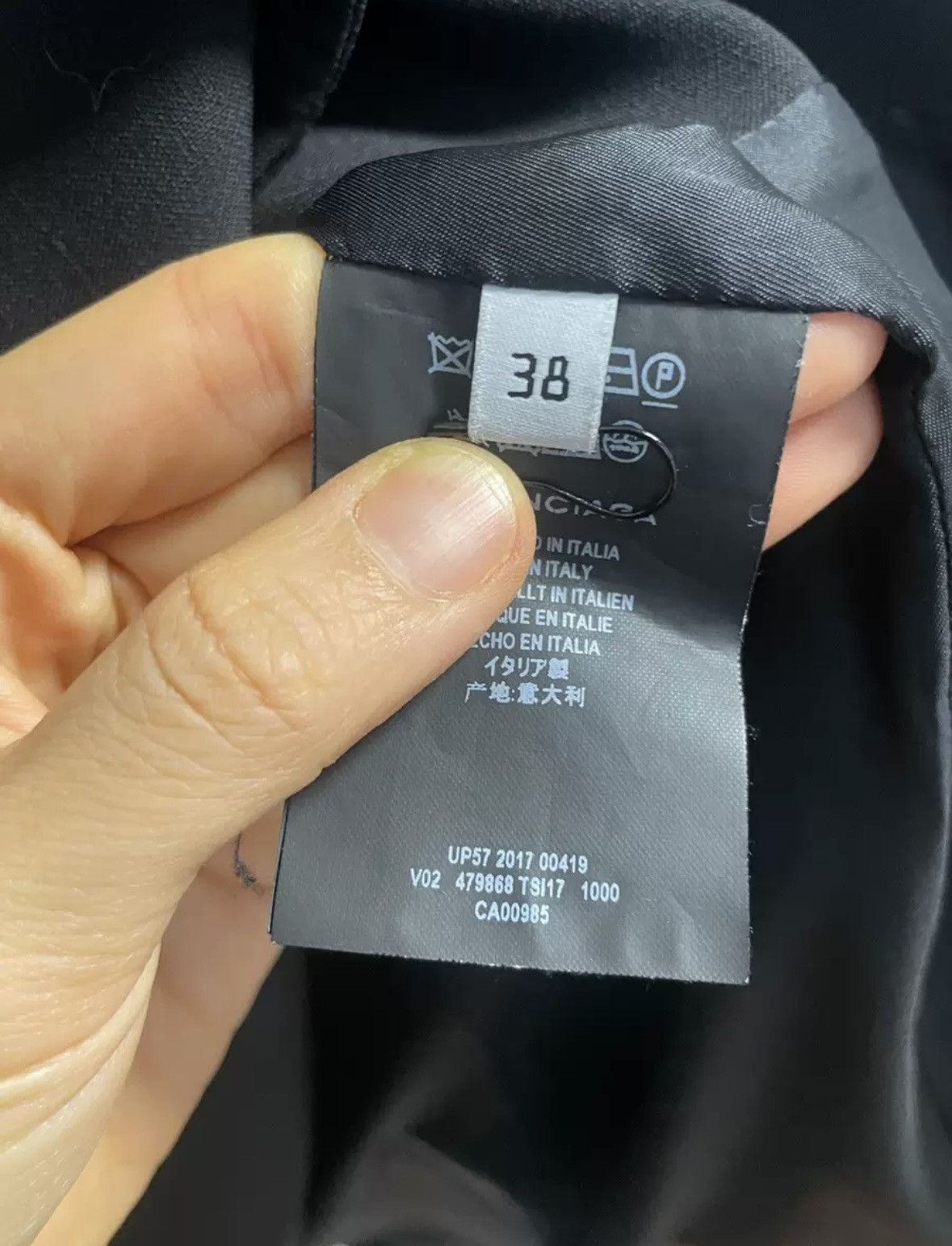Balenciaga Balenciaga suit Size 38L - 3 Thumbnail