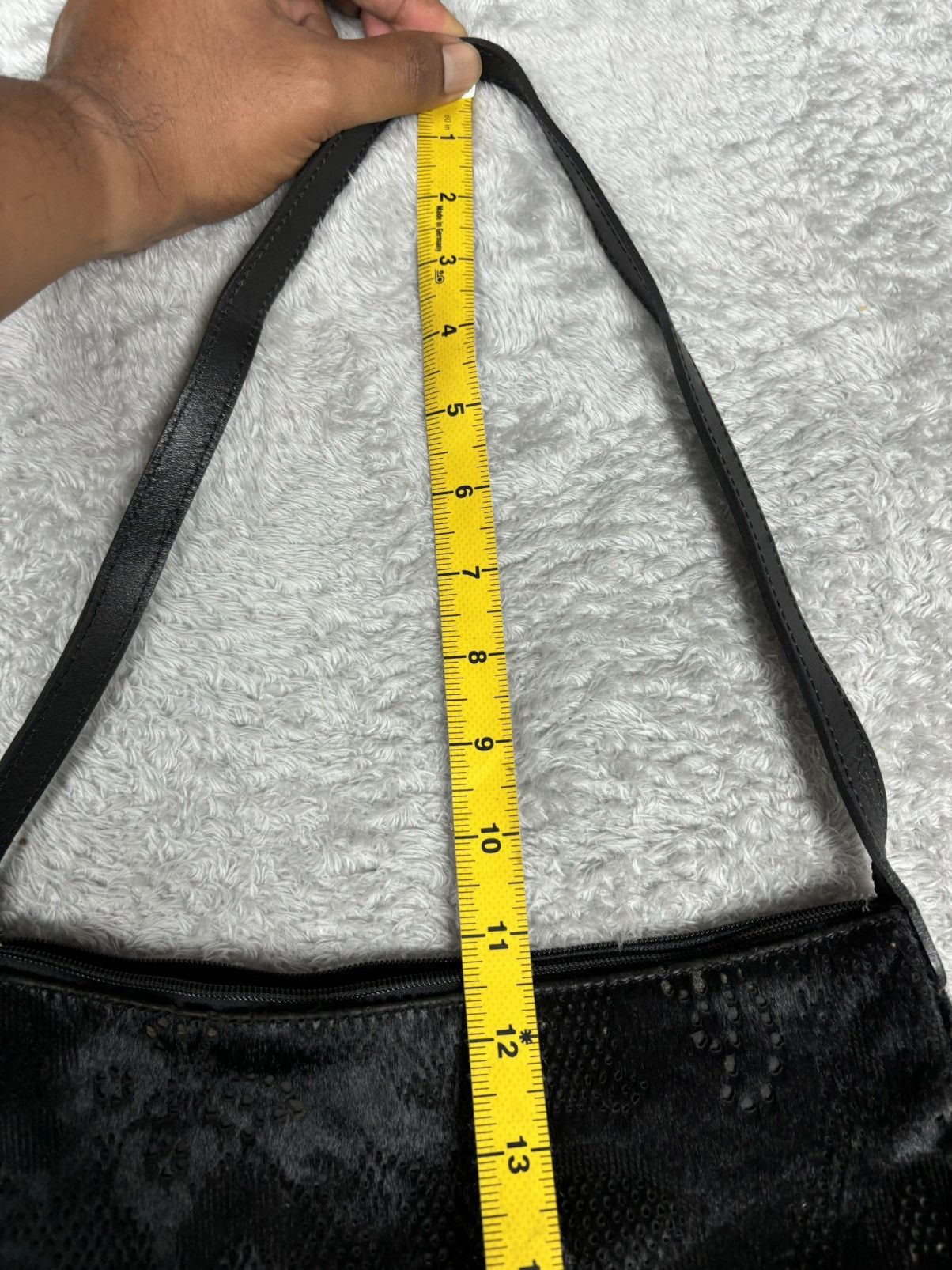 Longchamp Longchamp Mini Shoulder Velvet Bag Size ONE SIZE - 12 Thumbnail