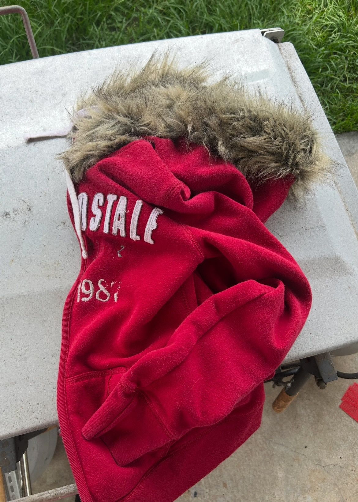 Aeropostale Vintage aeropostale faux fur jacket Size M / US 6-8 / IT 42-44 - 4 Thumbnail