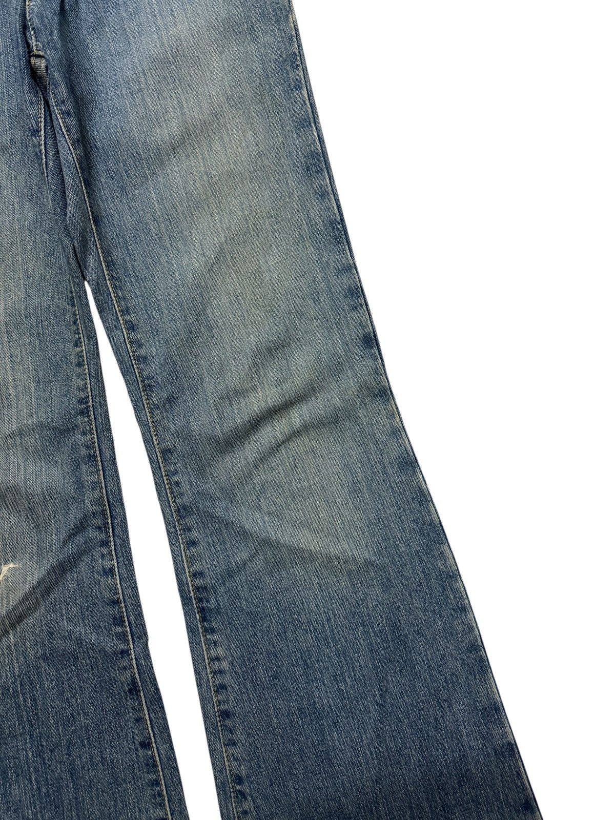 Gap 💥FLARE💥VTG GAP LOW RISE FLARE MUD-WASHED GRUNGE DISTRESSED Size US 27 - 5 Thumbnail