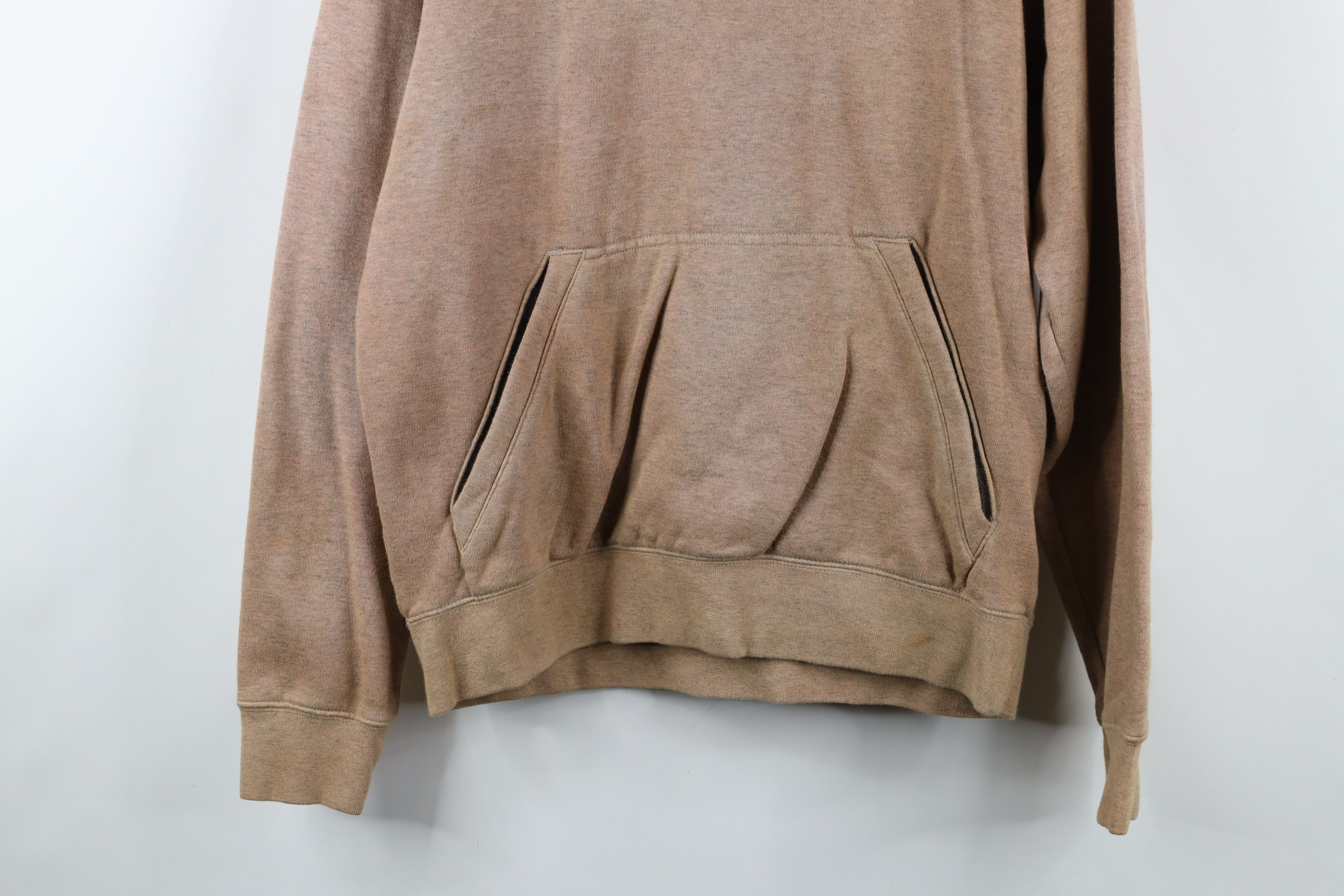 Nike × Vintage Vintage Nike Scott Swoosh Hoodie Sweatshirt Heather Brown Size US M / EU 48-50 / 2 - 3 Thumbnail