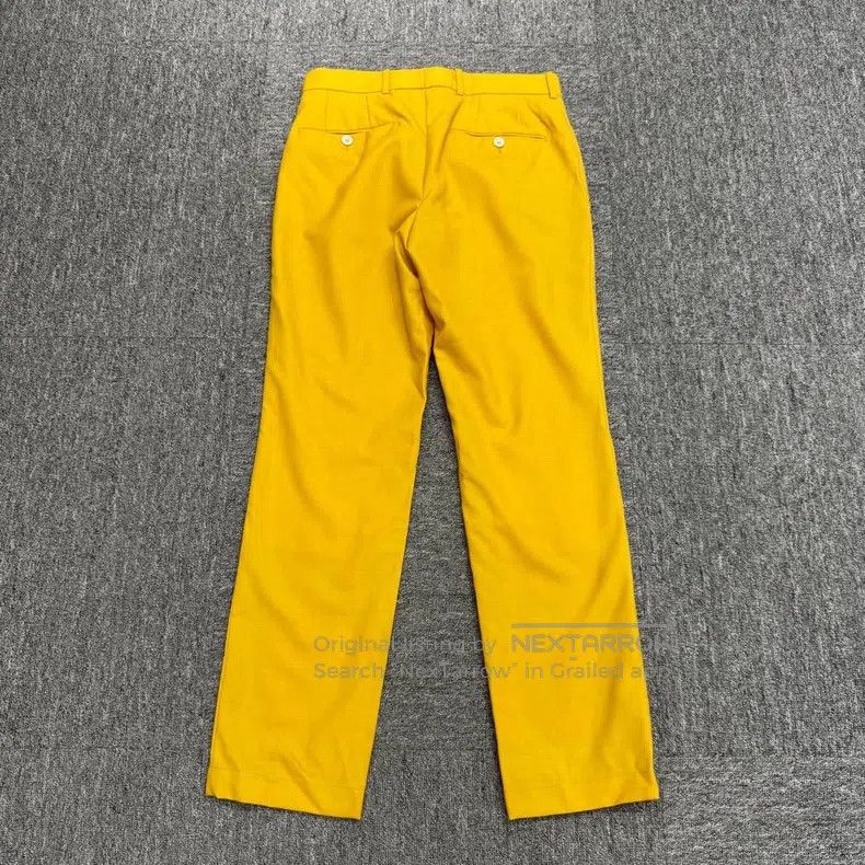 Alexander McQueen Alexander Mcqueen Yellow woollen casual pants Size US 28 / EU 44 - 6 Thumbnail