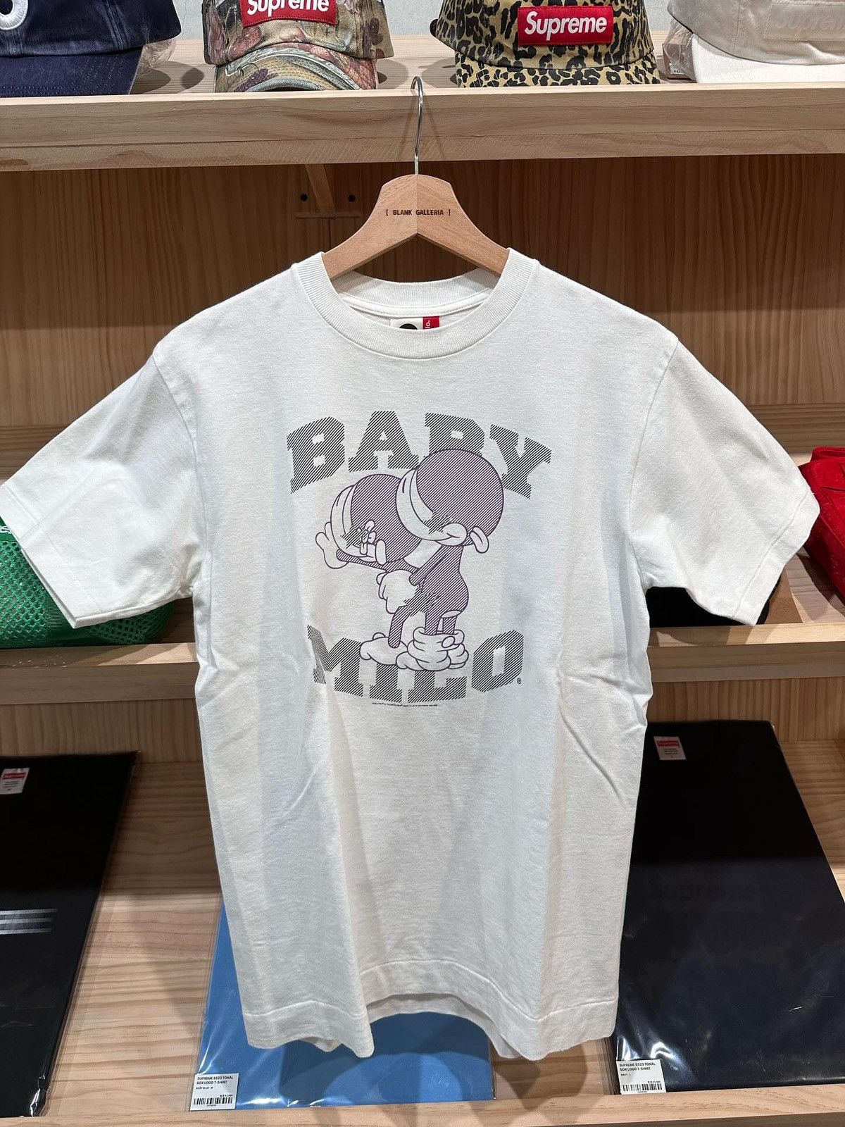 image of Bape x Nigo Baby Milo Sex Tee in White, Men's (Size Small)