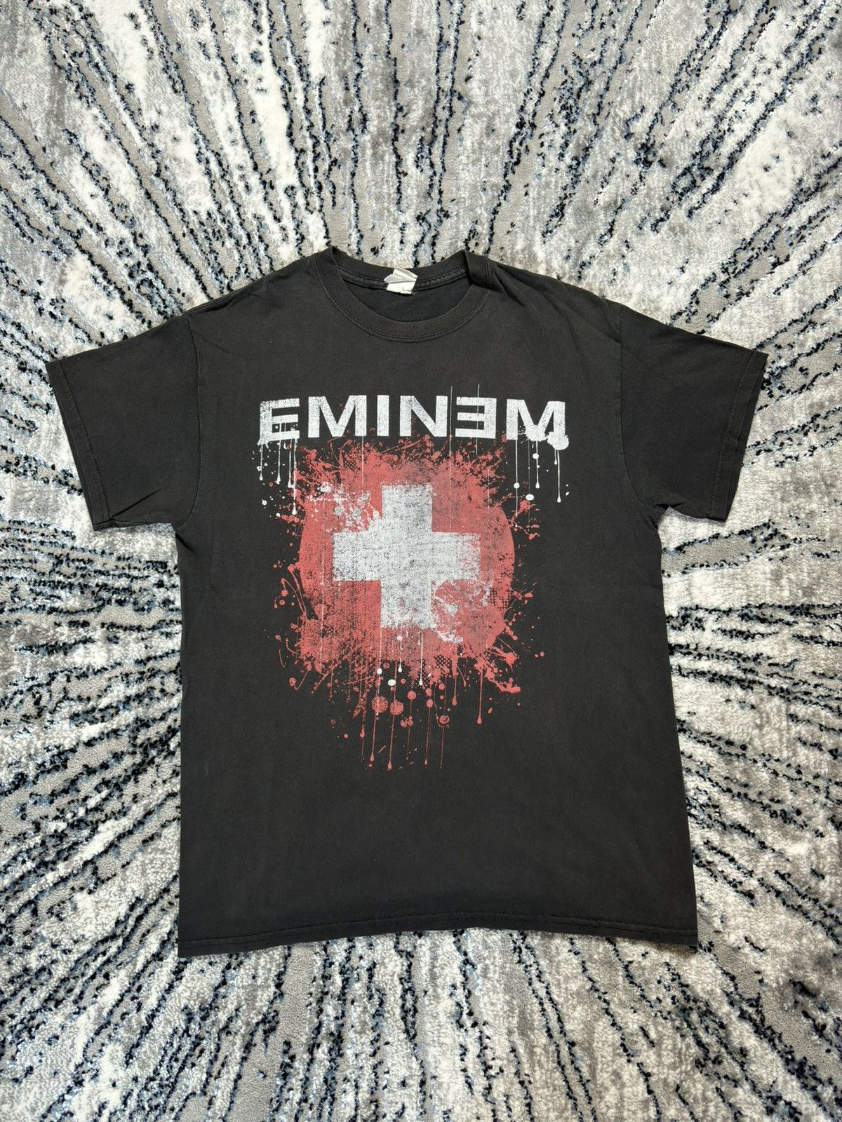 Eminem × Rap Tees × Vintage Vintage Y2K Eminem Rap T-shirt 2pac 