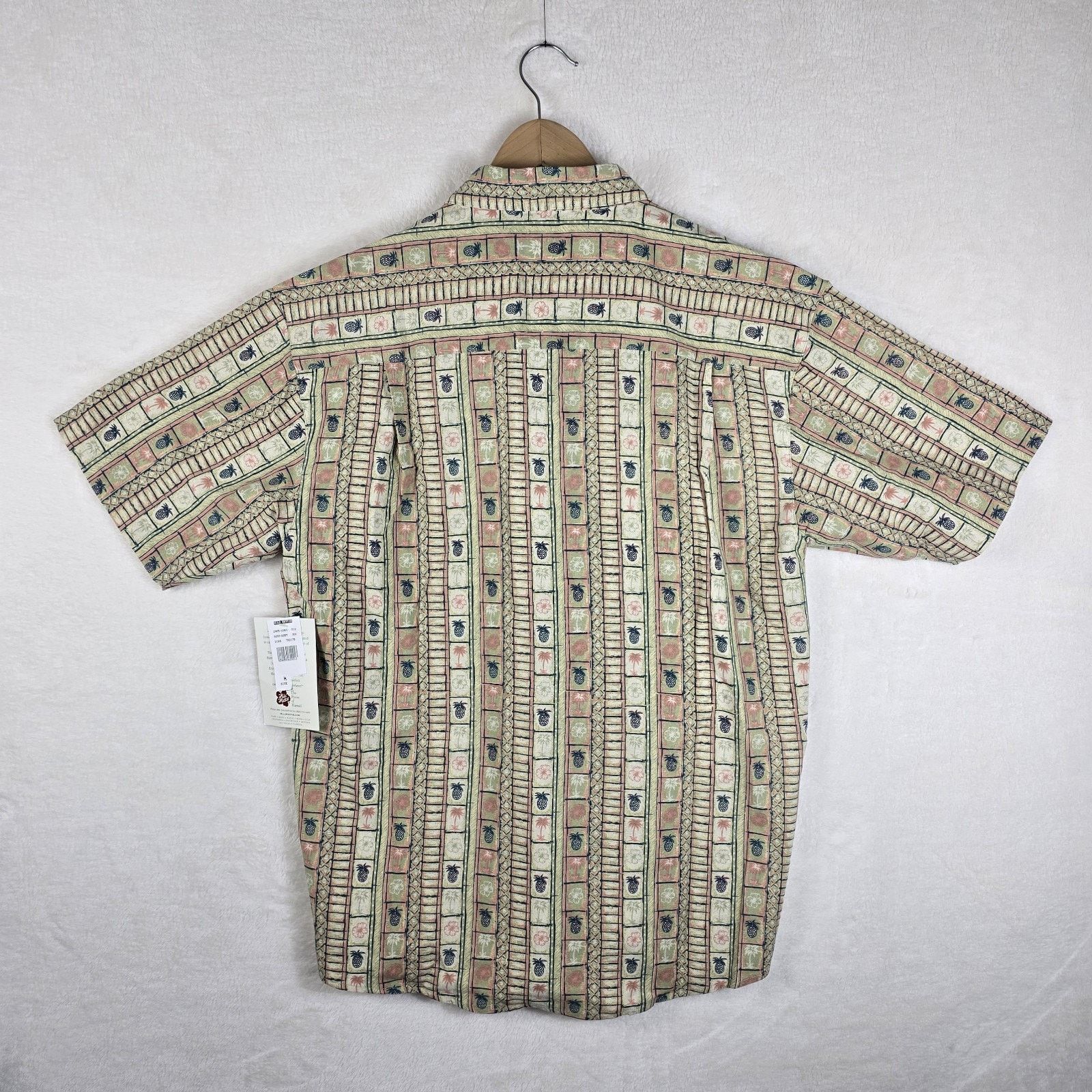 Hilo Hattie Hilo Hattie Silk Hawaiian Shirt Medium Button Up Pineapple Size US M / EU 48-50 / 2 - 8 Thumbnail