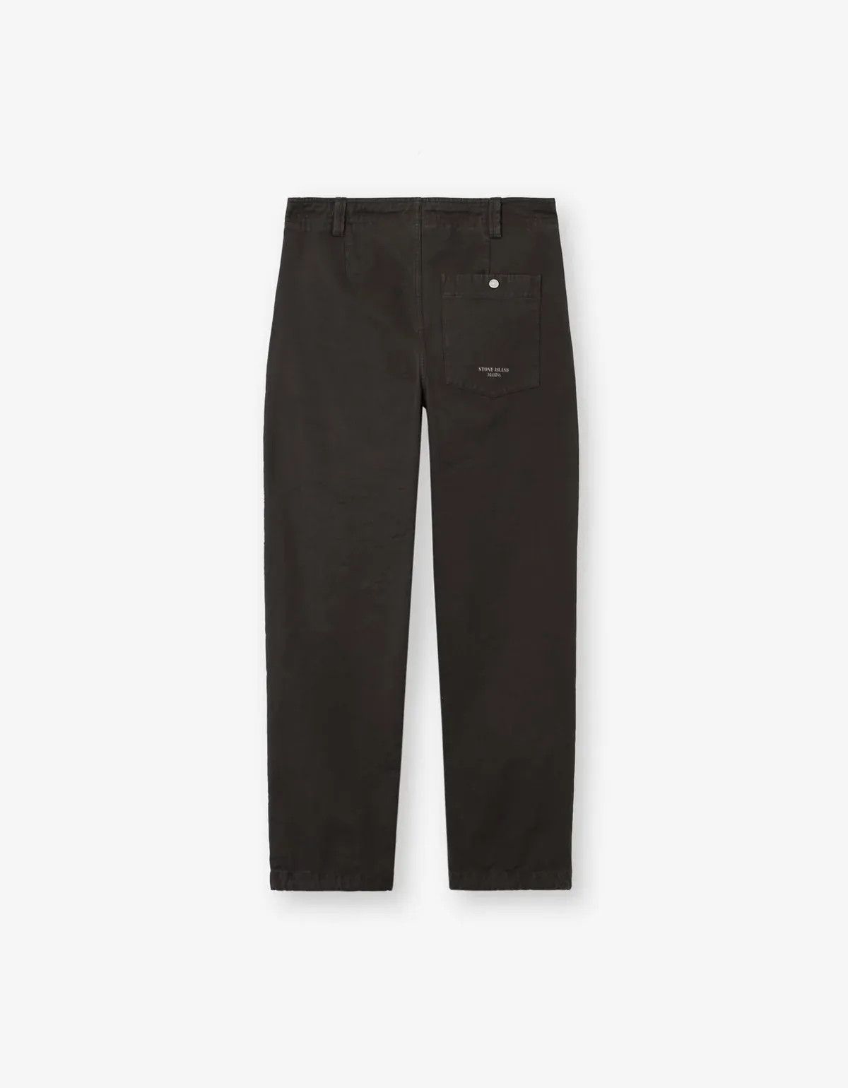 Stone Island Stone Island Marina Grey Slub Batavia-TC Trousers Size US 32 / EU 48 - 2 Thumbnail