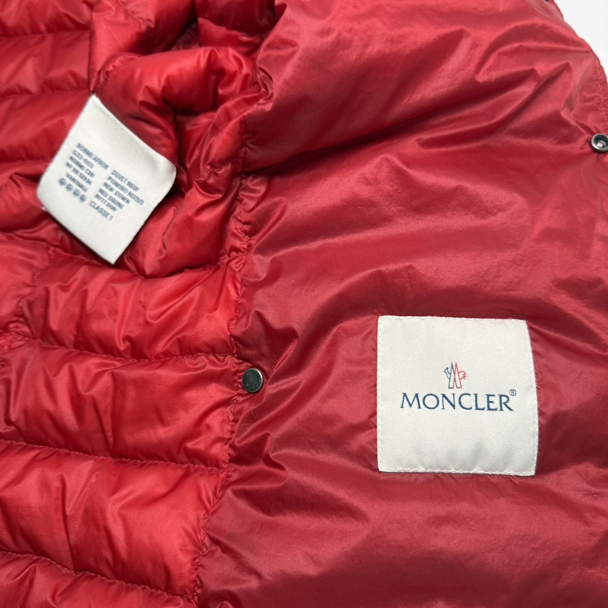 Moncler Moncler Gregoire Men’s Down Puffer Jacket Size 2 (S) Red Size US S / EU 44-46 / 1 - 9 Thumbnail