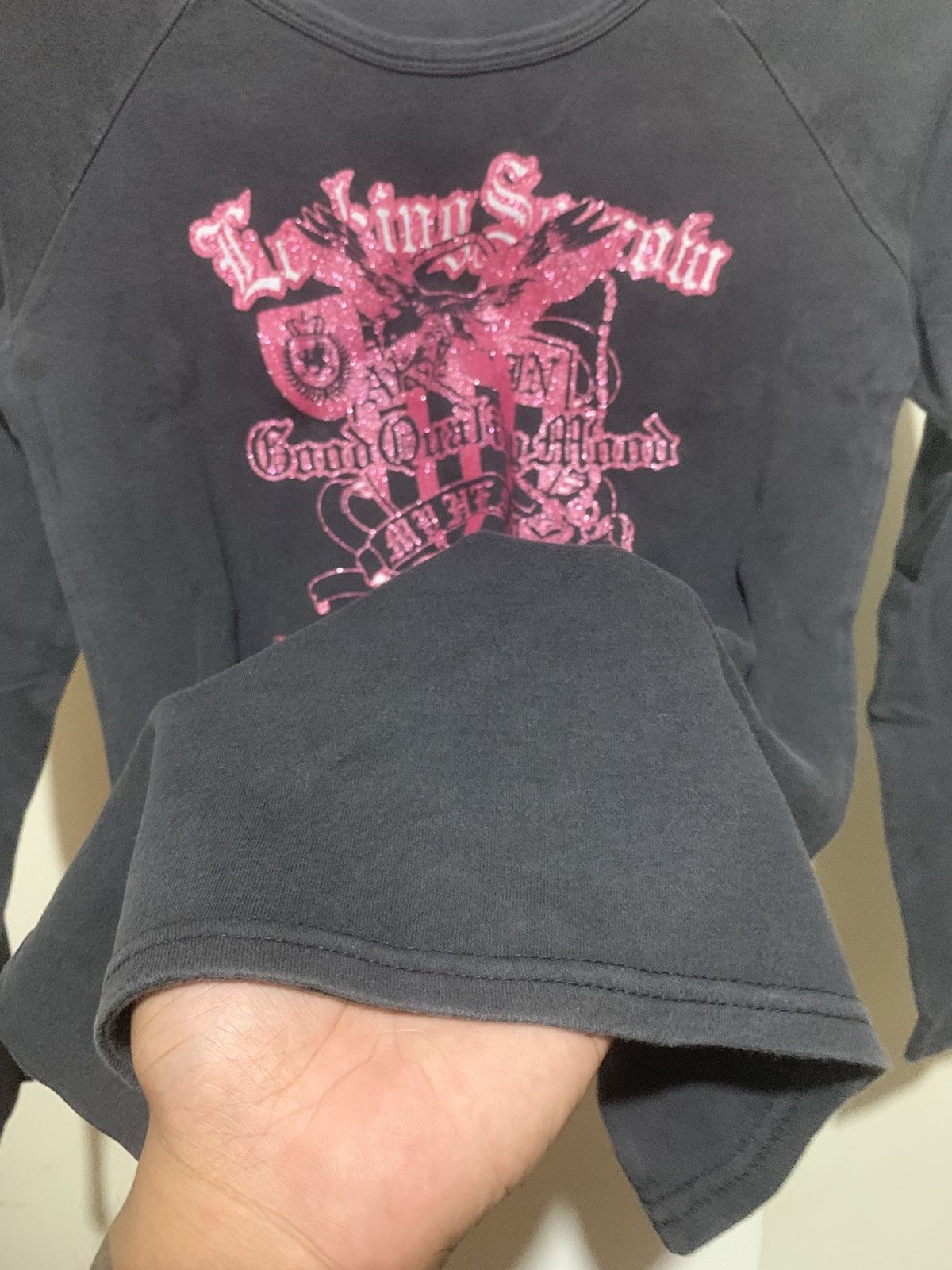 Hysteric Glamour × Undercover Japanese Crazy Girl Gothic Poem Long Sleeve T Shirt Size US L / EU 52-54 / 3 - 4 Thumbnail