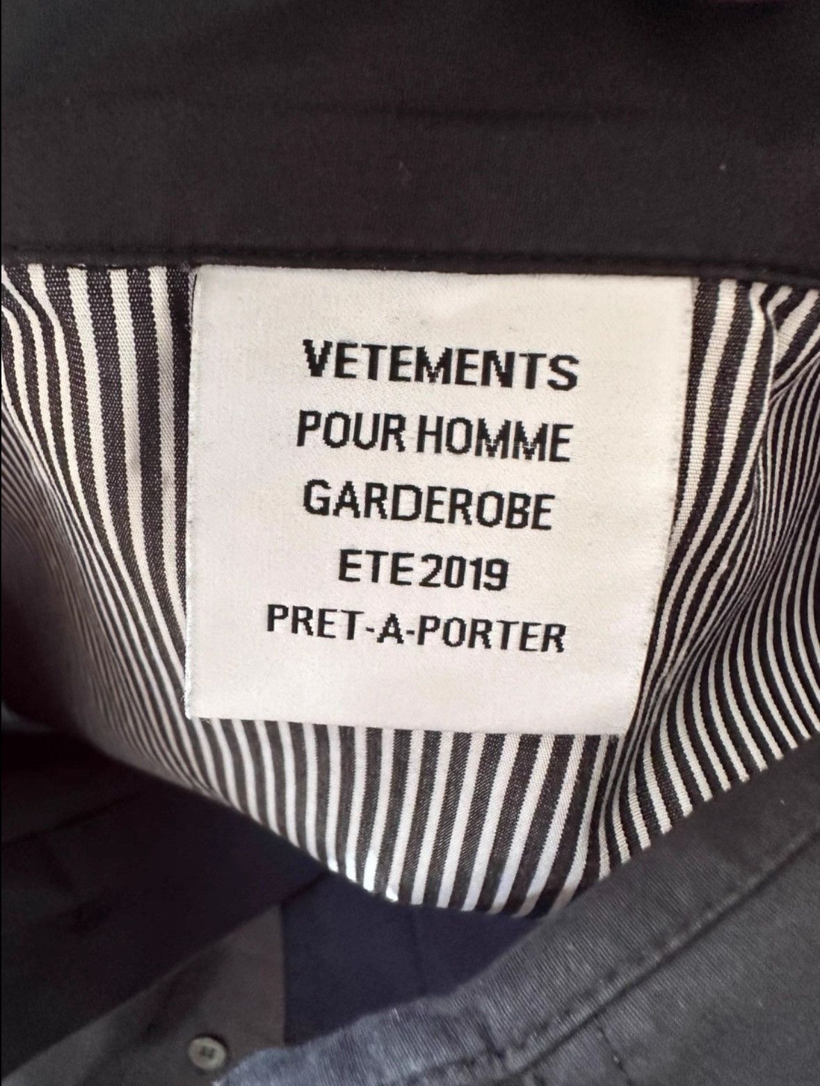 Vetements Vetements 18FW SSUR Double Layer Shirt Size US M / EU 48-50 / 2 - 5 Thumbnail
