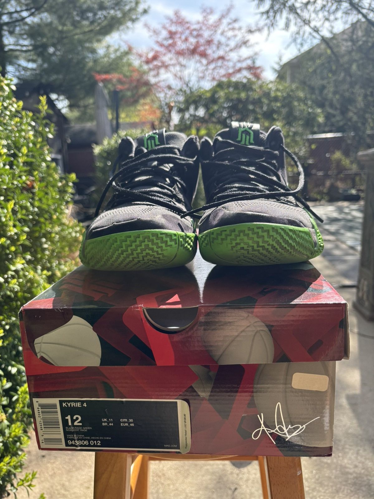 Nike Kyrie 4 'Halloween' Size US 12 / EU 45 - 2 Thumbnail