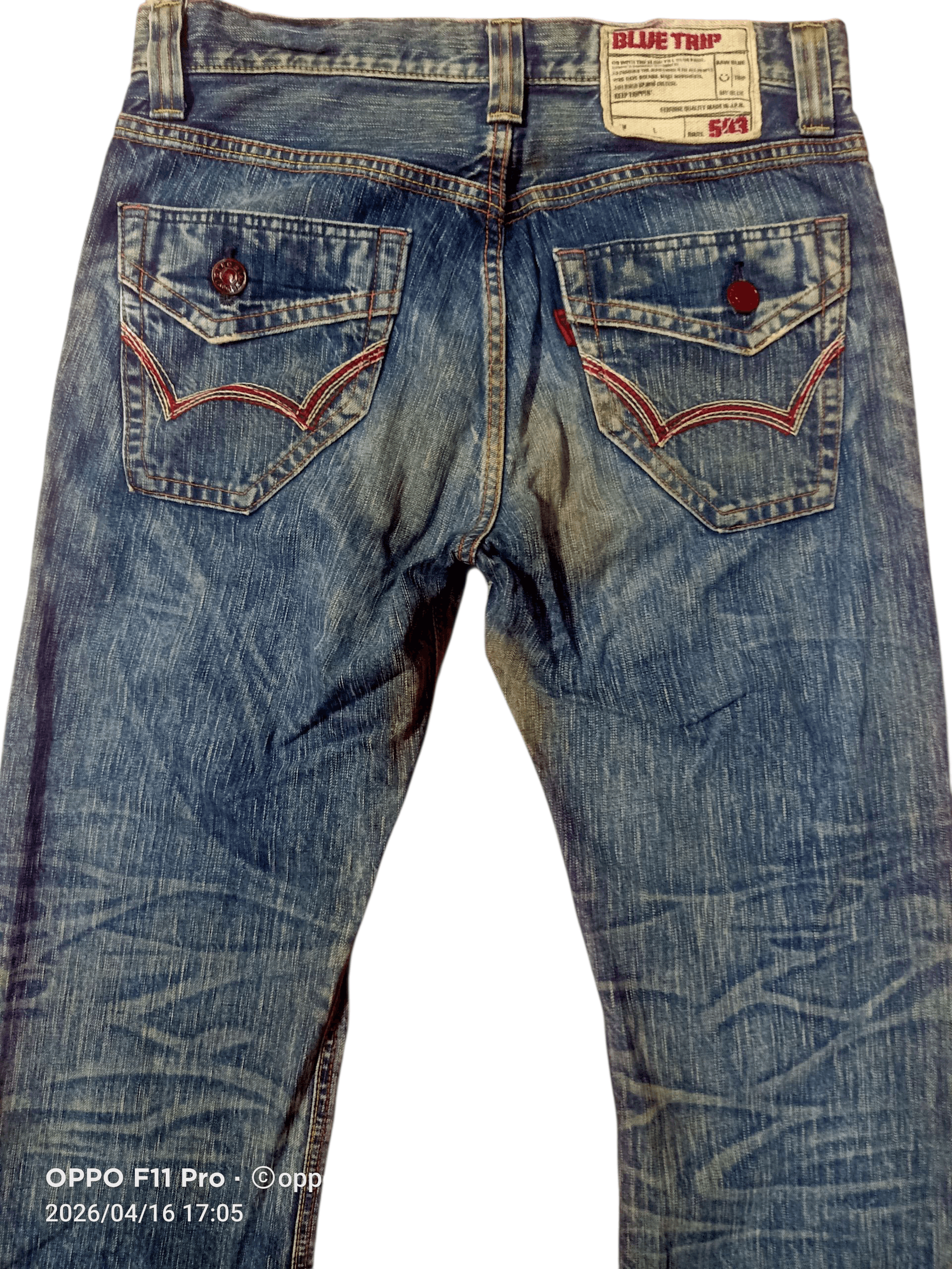 Japanese Brand 💥 Edwin 503 Flare Denim Men 💥 Size US 33 - 1 Thumbnail