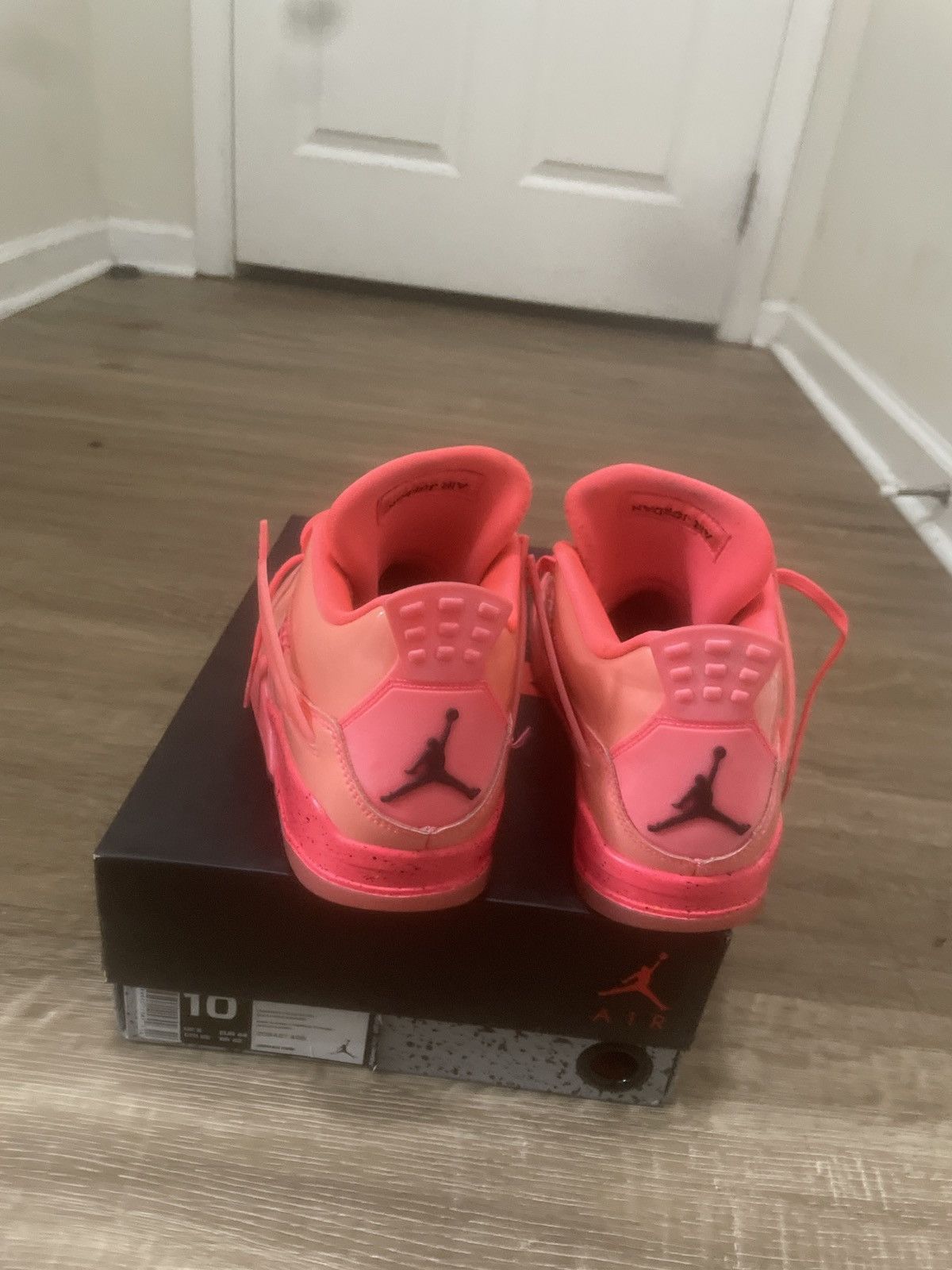 Jordan Brand × Nike Jordan Retro 4 Hot Punch Size US 8.5 / EU 41-42 - 4 Thumbnail
