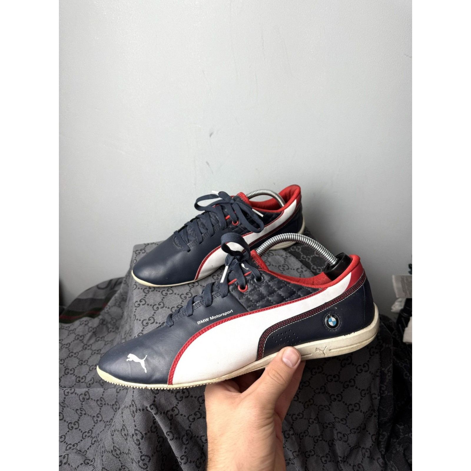 BMW × Puma Y2K Vintage Puma x BMW M Speedcat Low Top Sneakers Size US 10 / EU 43 - 4 Thumbnail