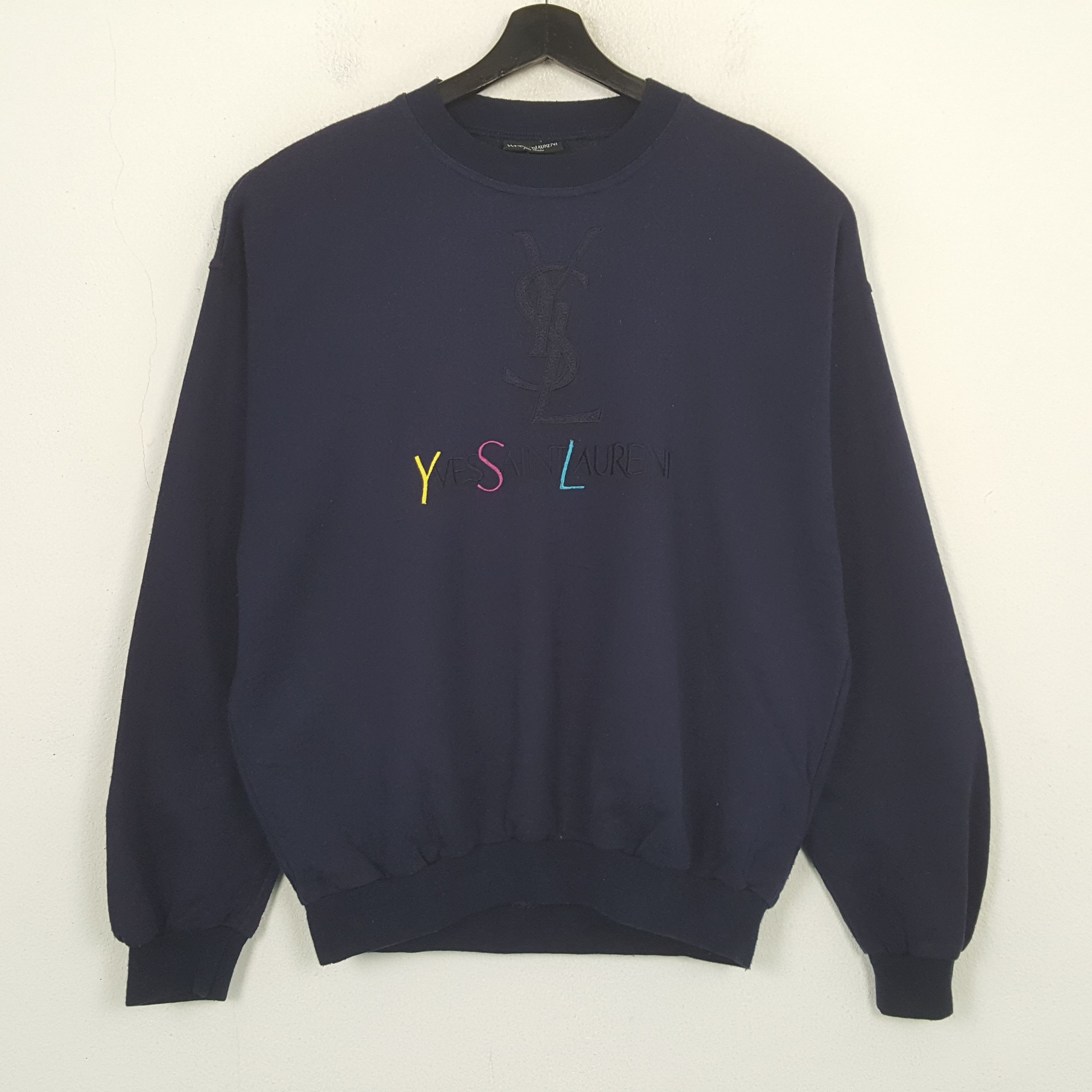 Yves Saint Laurent Yves Saint Laurent Fashion Brand Sweatshirt C302N12 Size US L / EU 52-54 / 3 - 1 Thumbnail