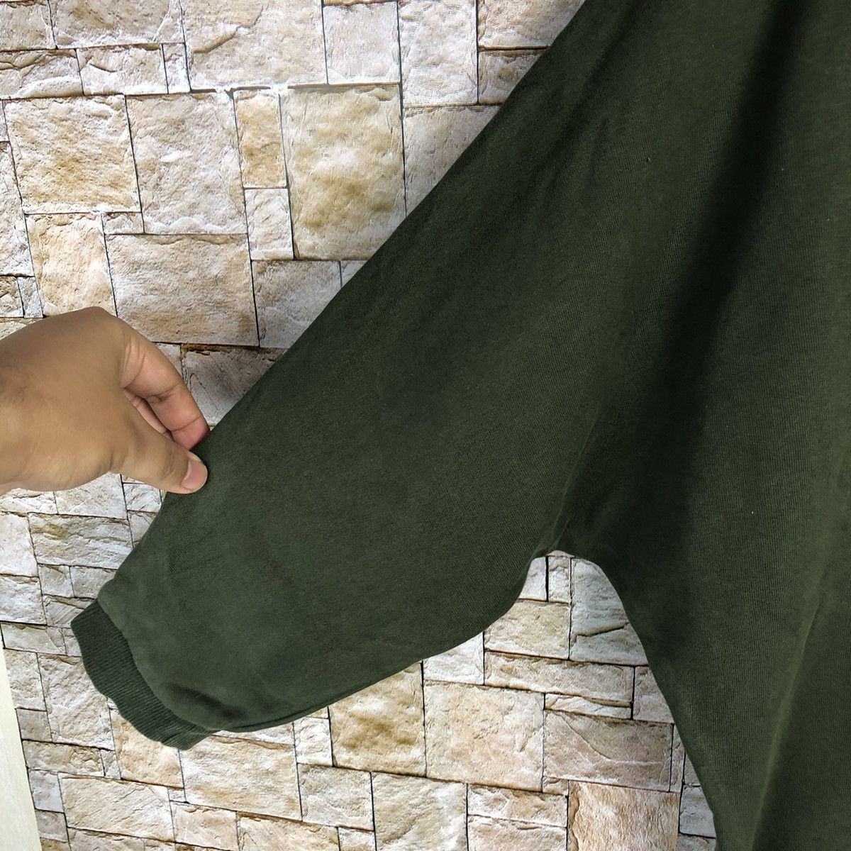 Japanese Brand Kenzo Paris Green Sweatshirt #A426 Size US S / EU 44-46 / 1 - 11 Thumbnail