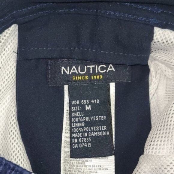 Nautica Nautica Graphic Embroidered Logo Swordfish Cinched Pocket Sz Size US 34 / EU 50 - 7 Thumbnail