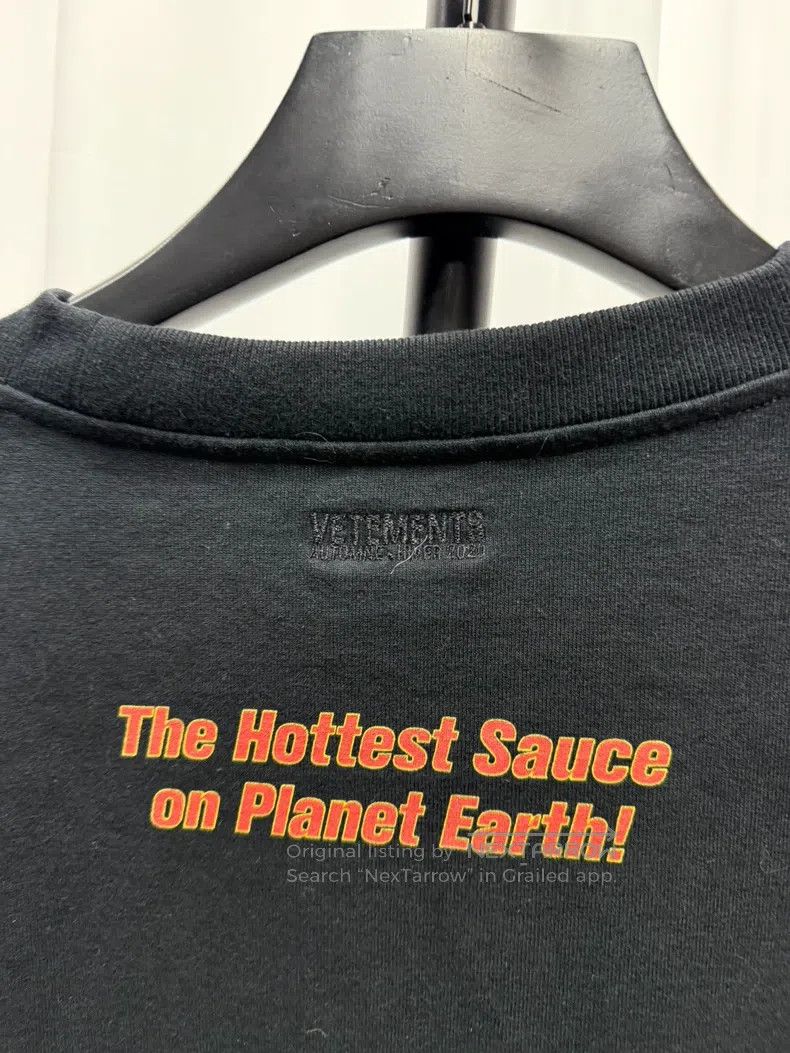 Vetements Vetements Flame Long Sleeve Size US L / EU 52-54 / 3 - 8 Thumbnail