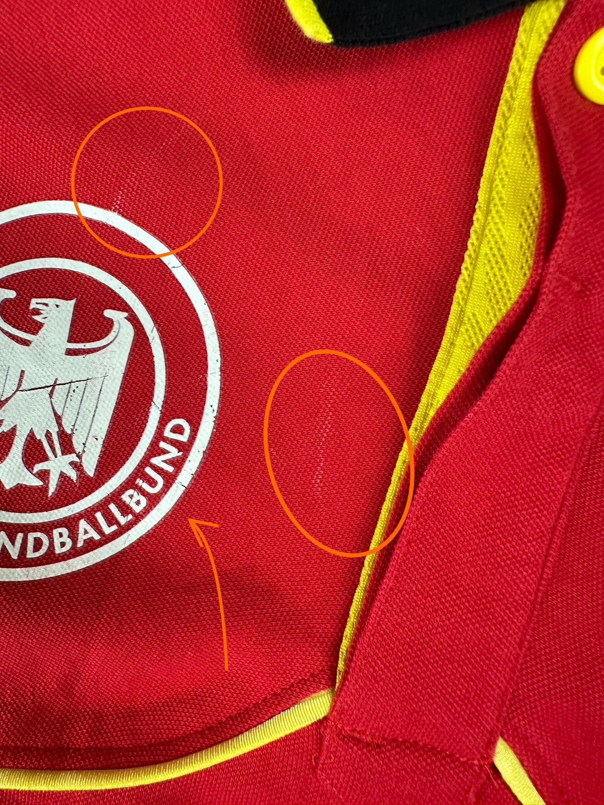 Adidas Adidas Deutscher Handbullbund Vintage Retro 2011/12 Jersey Size US M / EU 48-50 / 2 - 8 Thumbnail