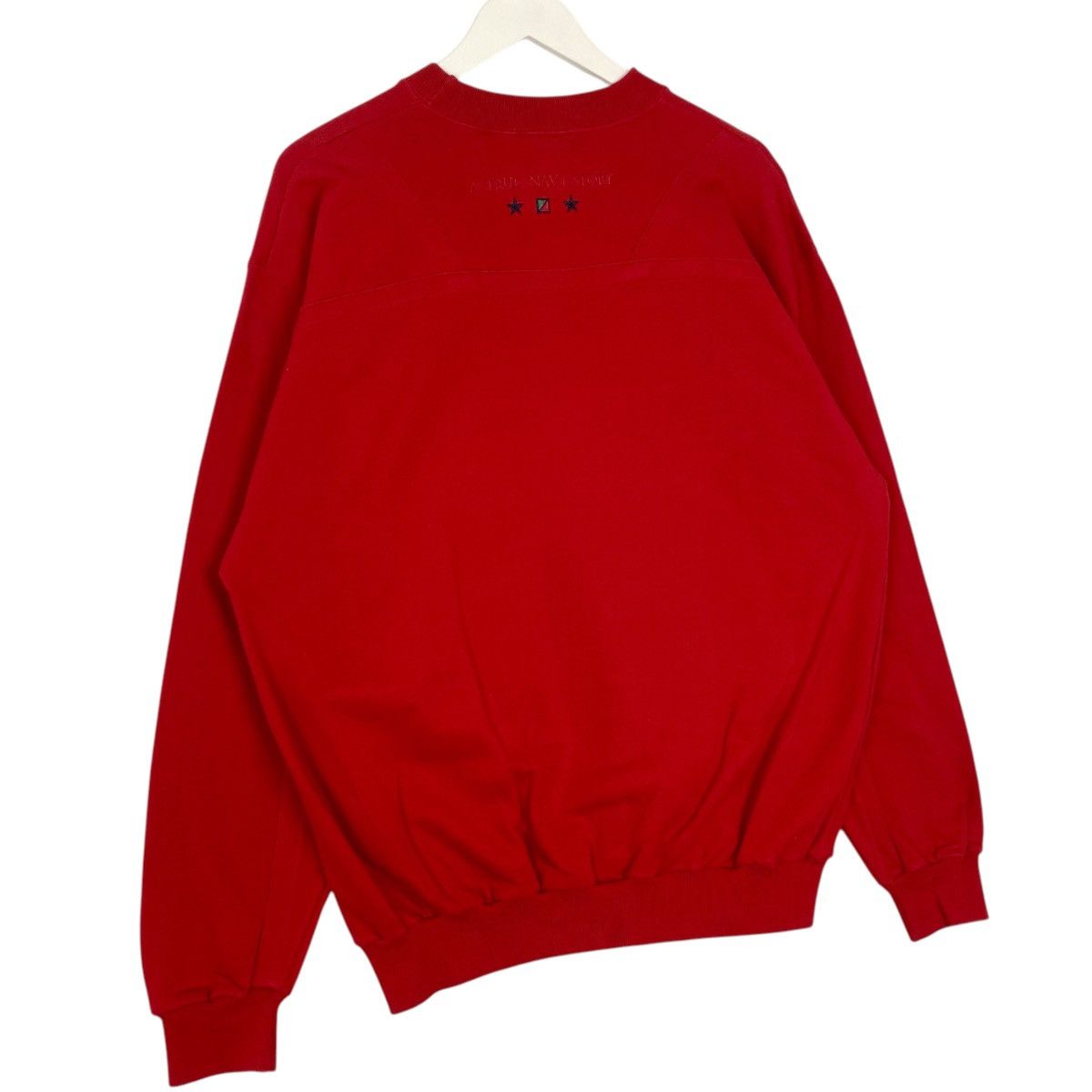 Vintage Vintage Red/Green Crewneck Sweatshirt Red Pullover Jumper M Size US M / EU 48-50 / 2 - 10 Thumbnail