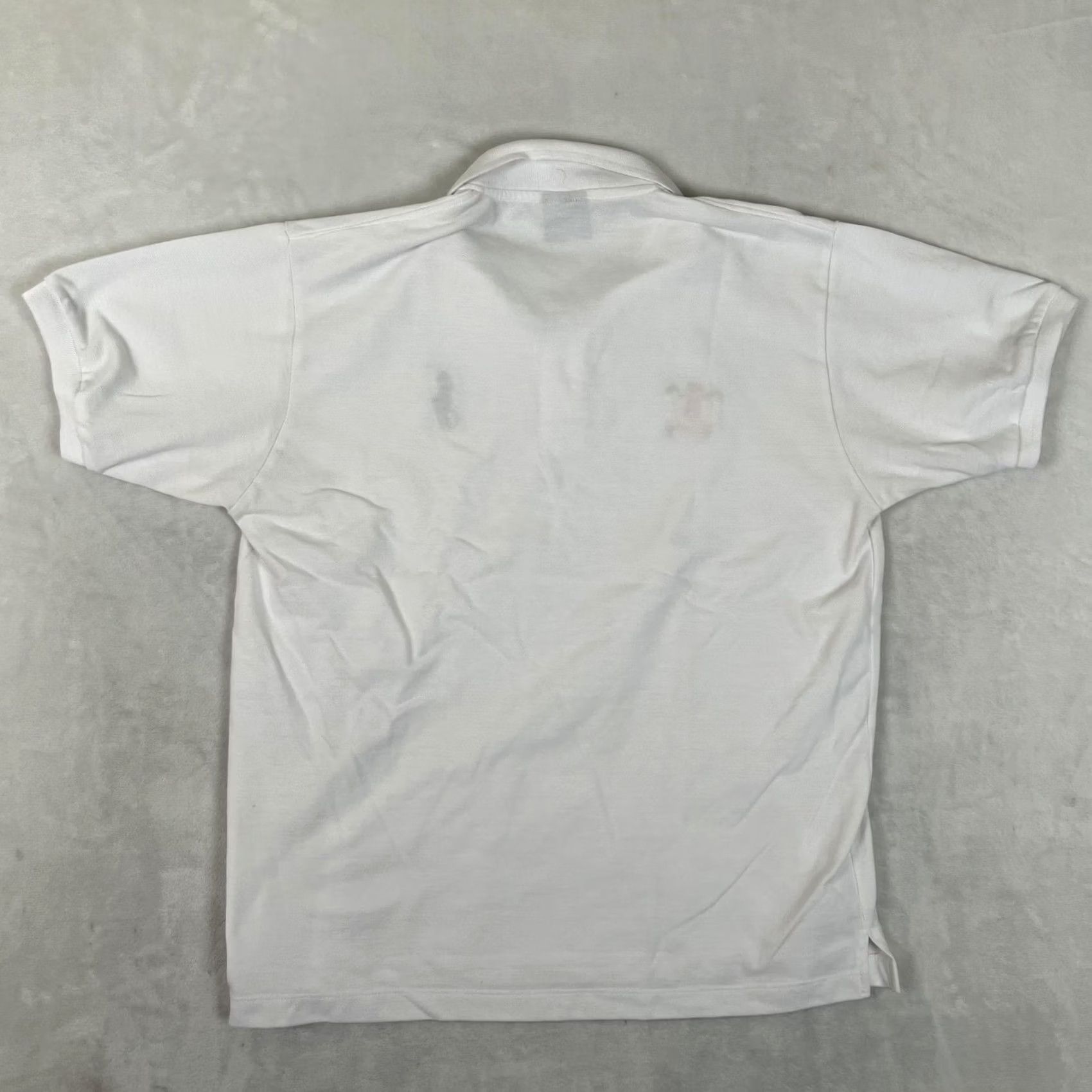 Ralph Lauren Vintage Polo Jeans Co. Ralph Lauren White Crest Golf Shirt Mens 2XL Size US XXL / EU 58 / 5 - 7 Thumbnail