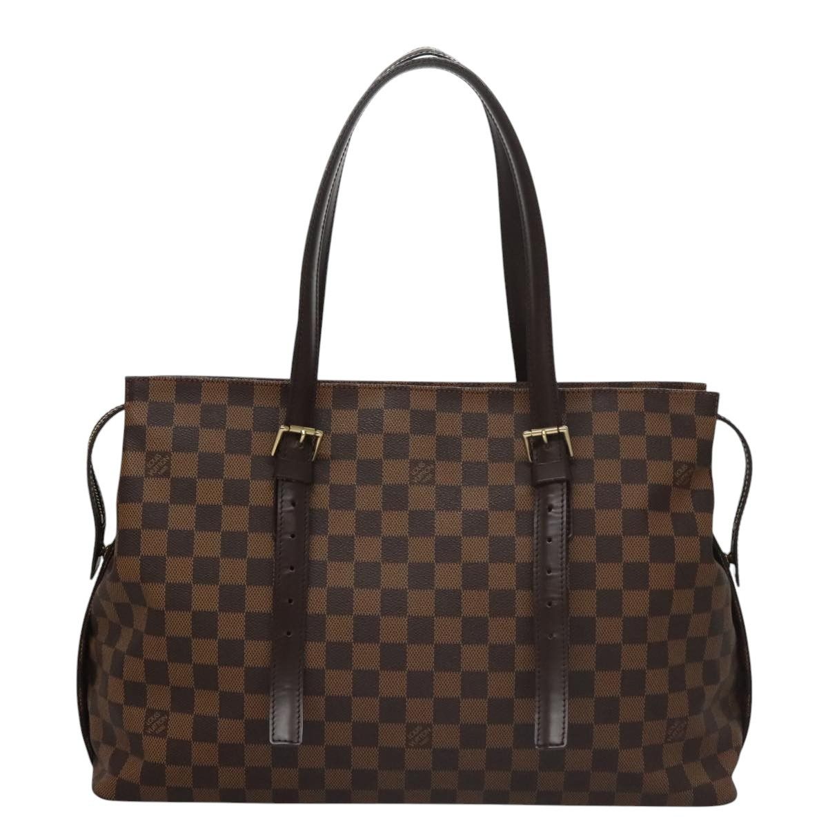 Louis Vuitton Chelsea Brown Canvas Tote Bag (Pre-Owned) Size ONE SIZE - 1 Thumbnail