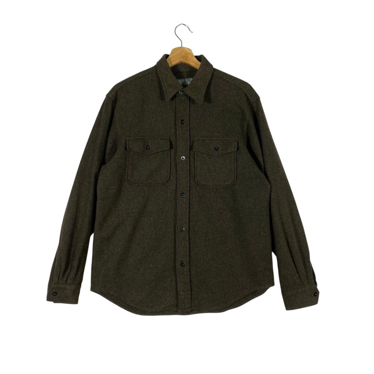 Vintage Gaijin Military Dapartment Wool Shirt Size 38