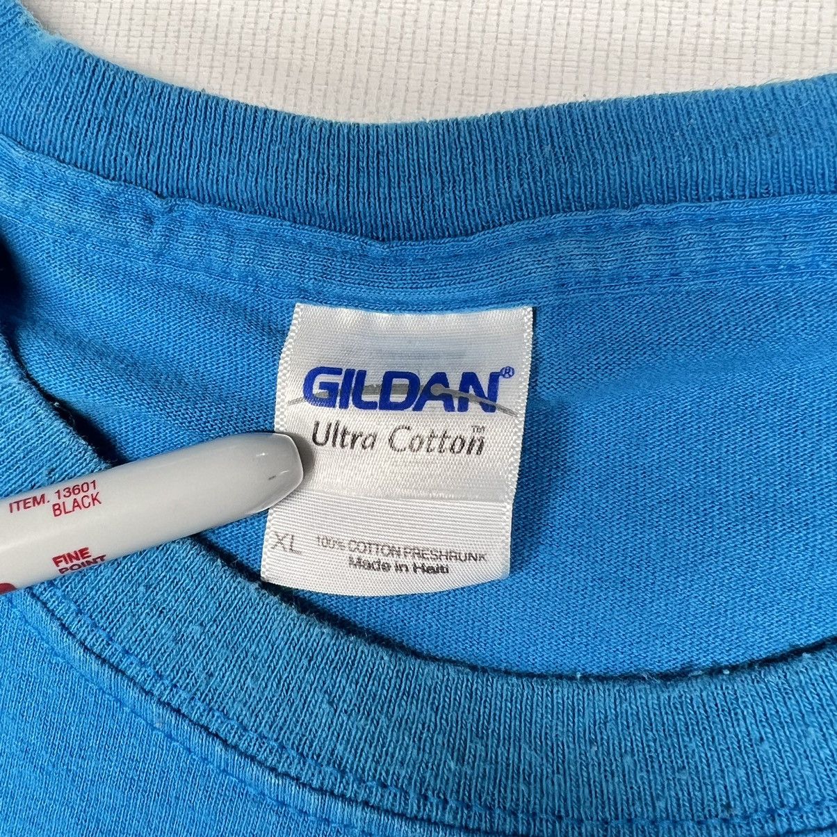 Gildan × Vintage Car Tee Shirt Blue Hot Rod Classic Show NJ Custom Auto Y2K Size US XL / EU 56 / 4 - 8 Thumbnail