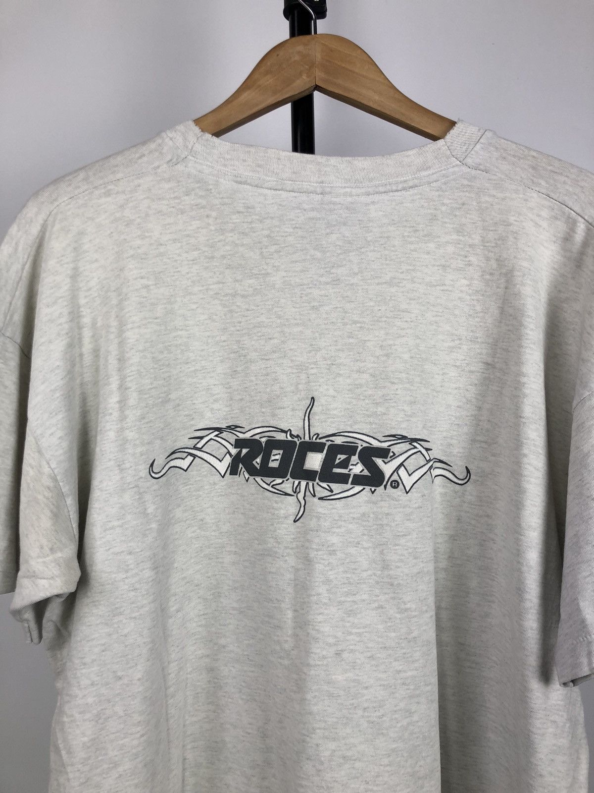 Vintage Very Rare Vintage shirt 90s Roces Inline Skateboard tee Size US XL / EU 56 / 4 - 11 Thumbnail