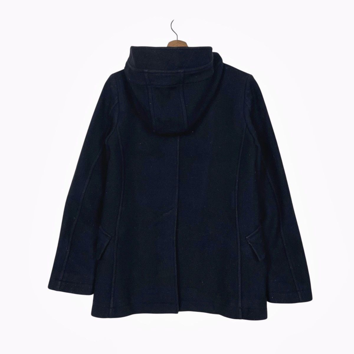 Zucca Cabane De Zucca Double Breasted Hooded Wool Jacket Size US S / EU 44-46 / 1 - 7 Thumbnail
