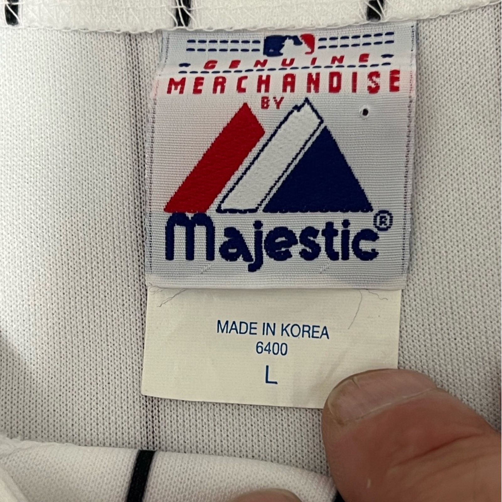 Majestic Houston Astros Jersey Y2K Majestic Pinstripe Vintage Men’s L Size US L / EU 52-54 / 3 - 6 Thumbnail