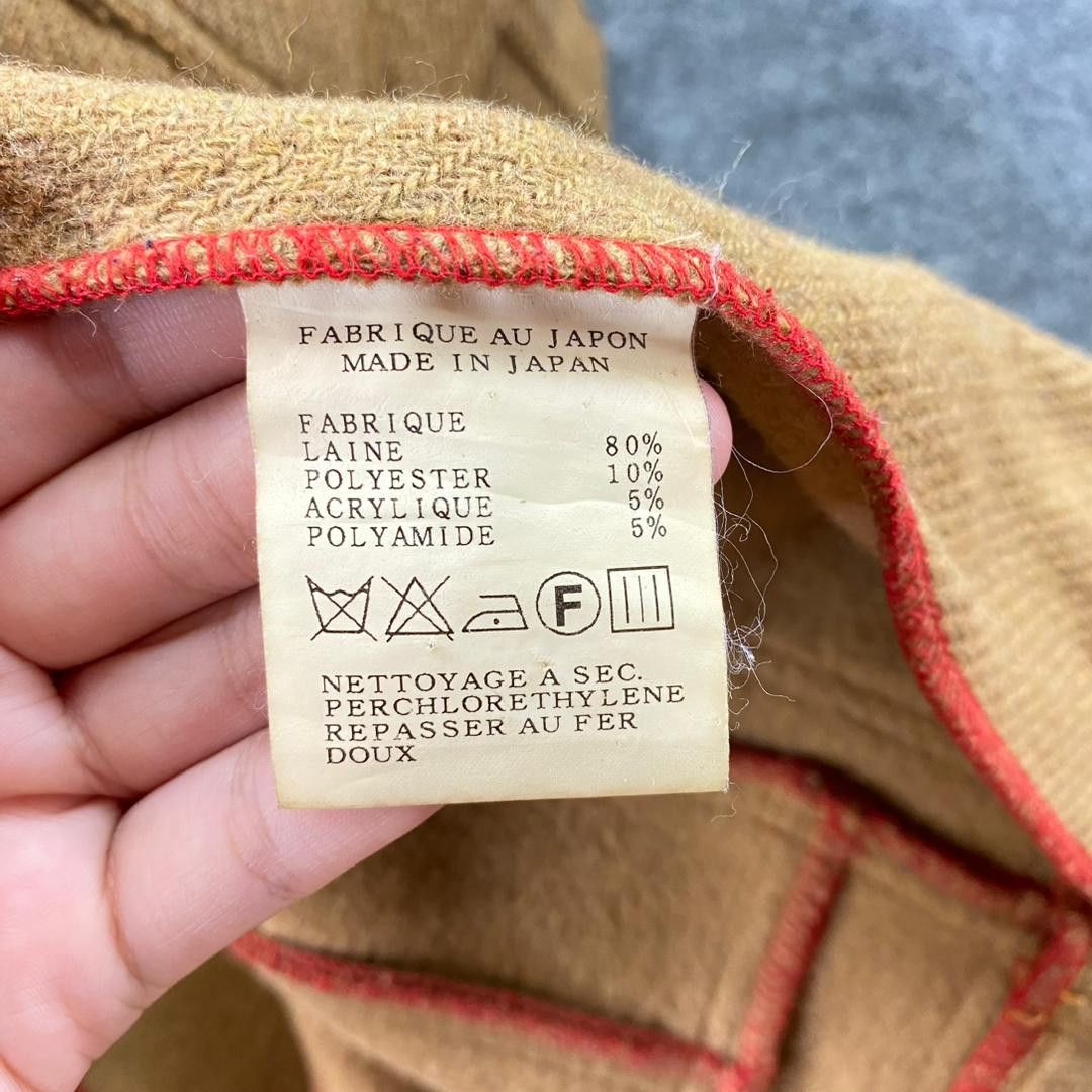 Japanese Brand Vintage Egde On All Wool Western Jacket Size M / US 6-8 / IT 42-44 - 8 Thumbnail