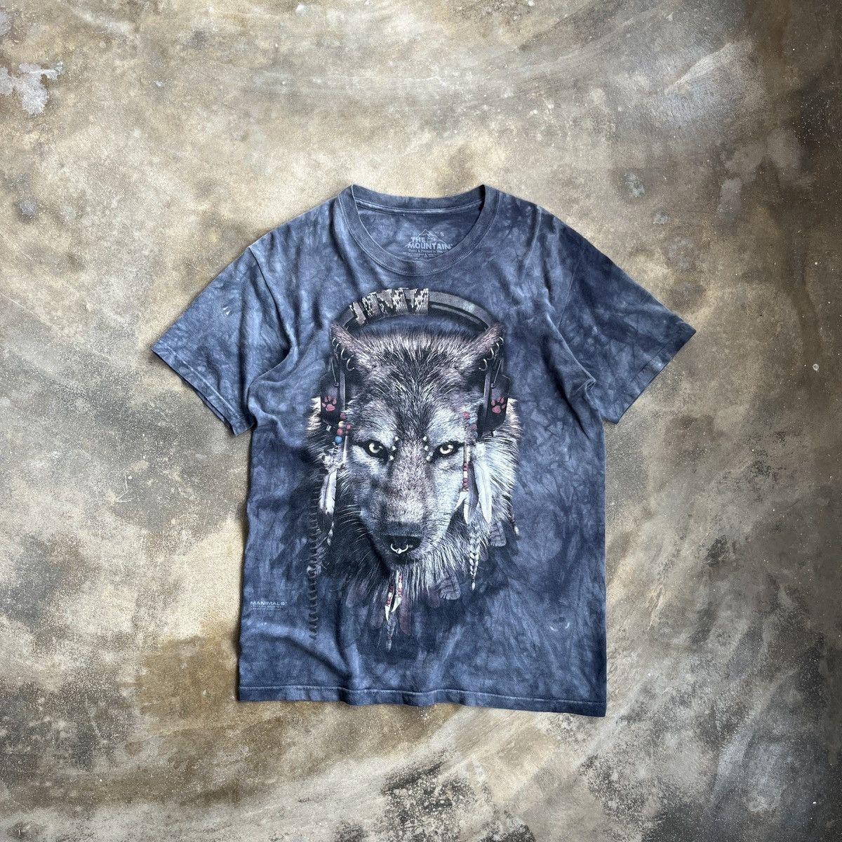 The Mountain T-Shirt The Mountain Tie Dyed Wolf Size US M / EU 48-50 / 2 - 3 Thumbnail