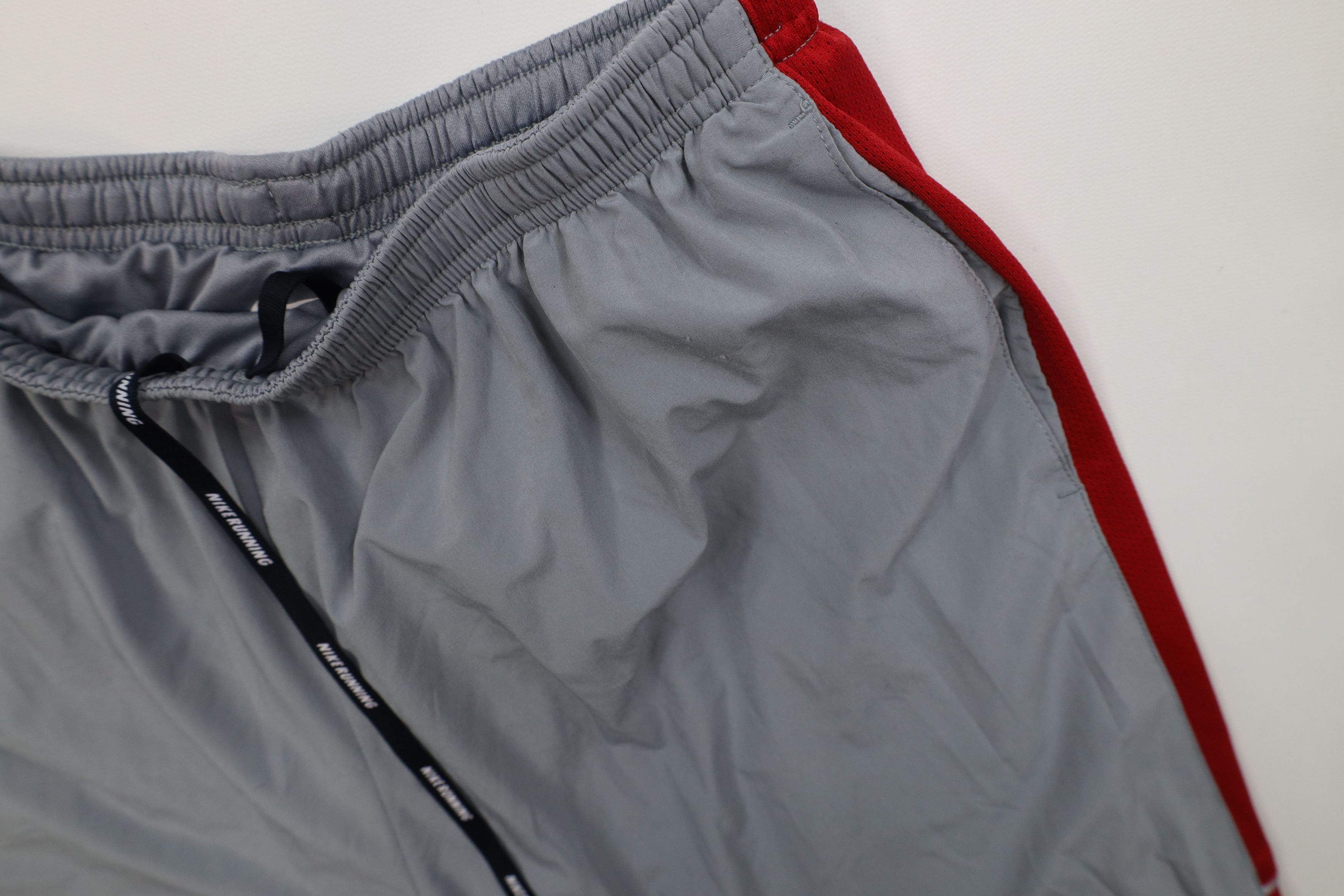 Nike Vintage Y2K Nike Running Mini Swoosh Reflective Lined Shorts Size US 34 / EU 50 - 9 Thumbnail
