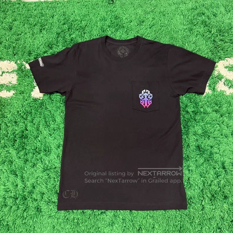 Chrome Hearts CHROME HEARTS Black Colorful Horseshoe Short Sleeve M Size Size US M / EU 48-50 / 2 - 2 Thumbnail