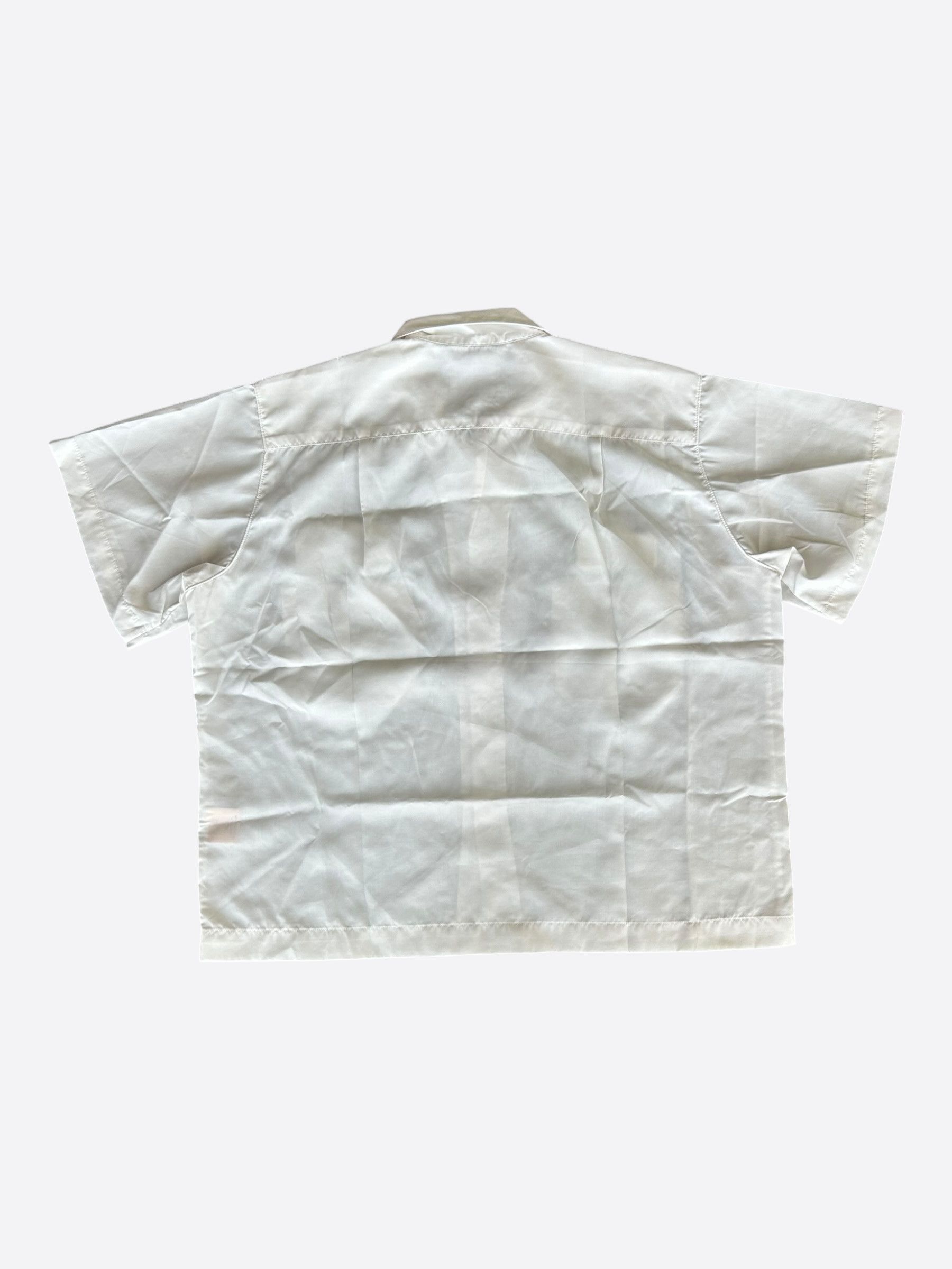 Gallery Dept. White Mechanic Embroidered Patch Short Sleeve Button Up Size US XXL / EU 58 / 5 - 2 Thumbnail
