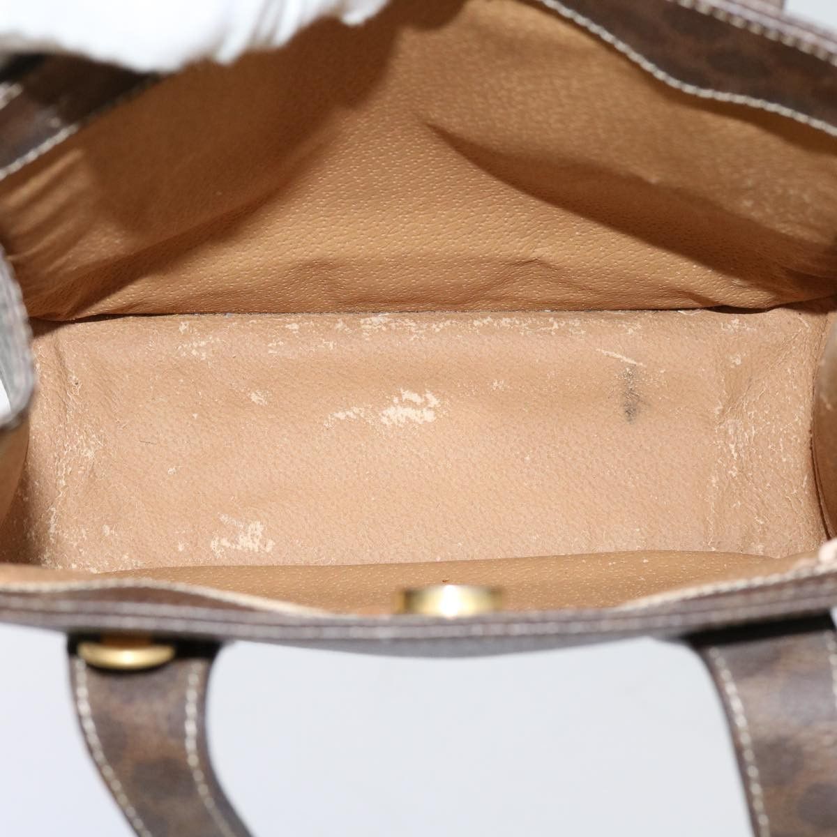Celine CELINE Macadam Canvas Hand Bag Pvc Brown Size ONE SIZE - 11 Thumbnail