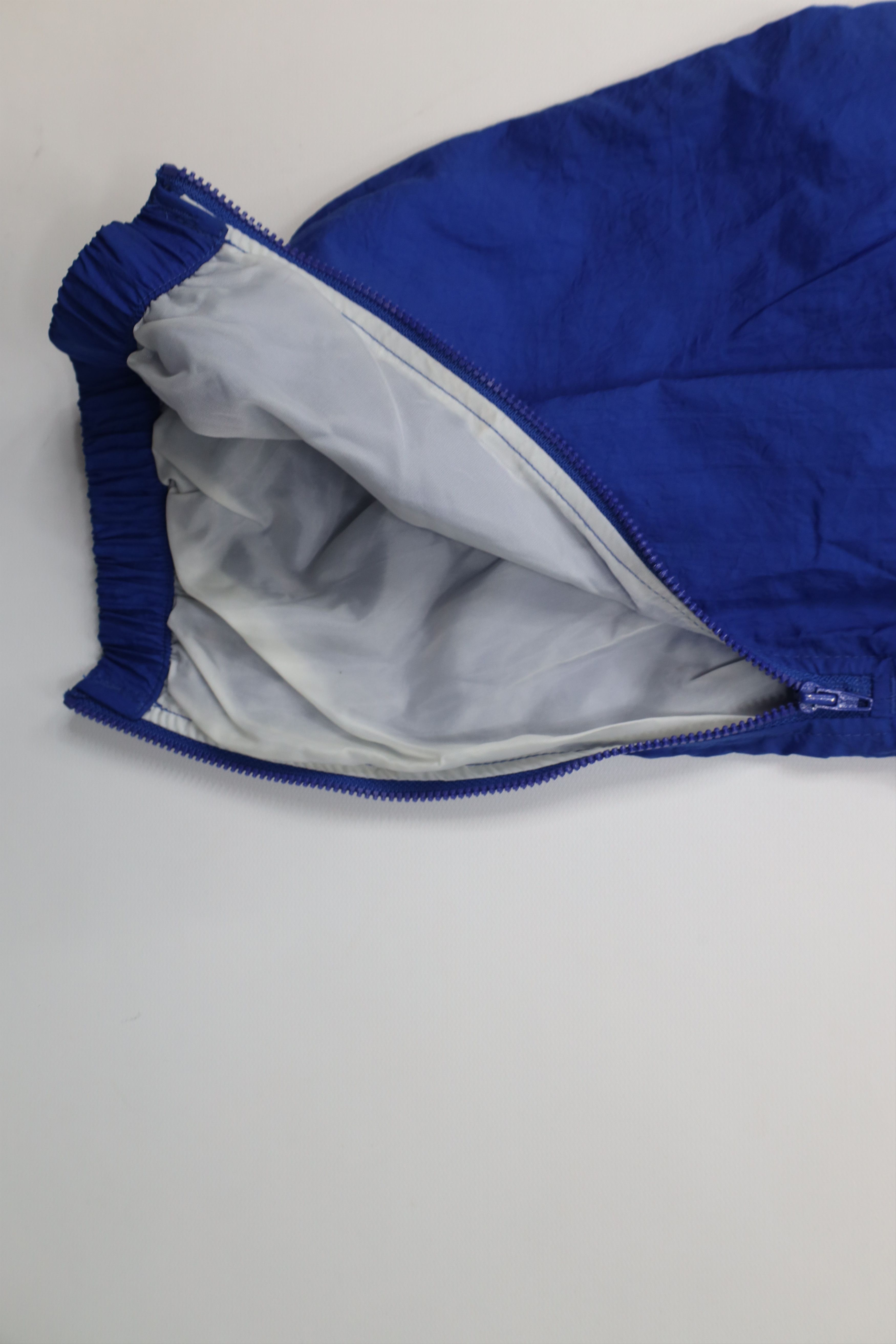 Vintage Vintage 90s Streetwear Lined Windbreaker Joggers Pants Blue Size US 34 / EU 50 - 5 Thumbnail