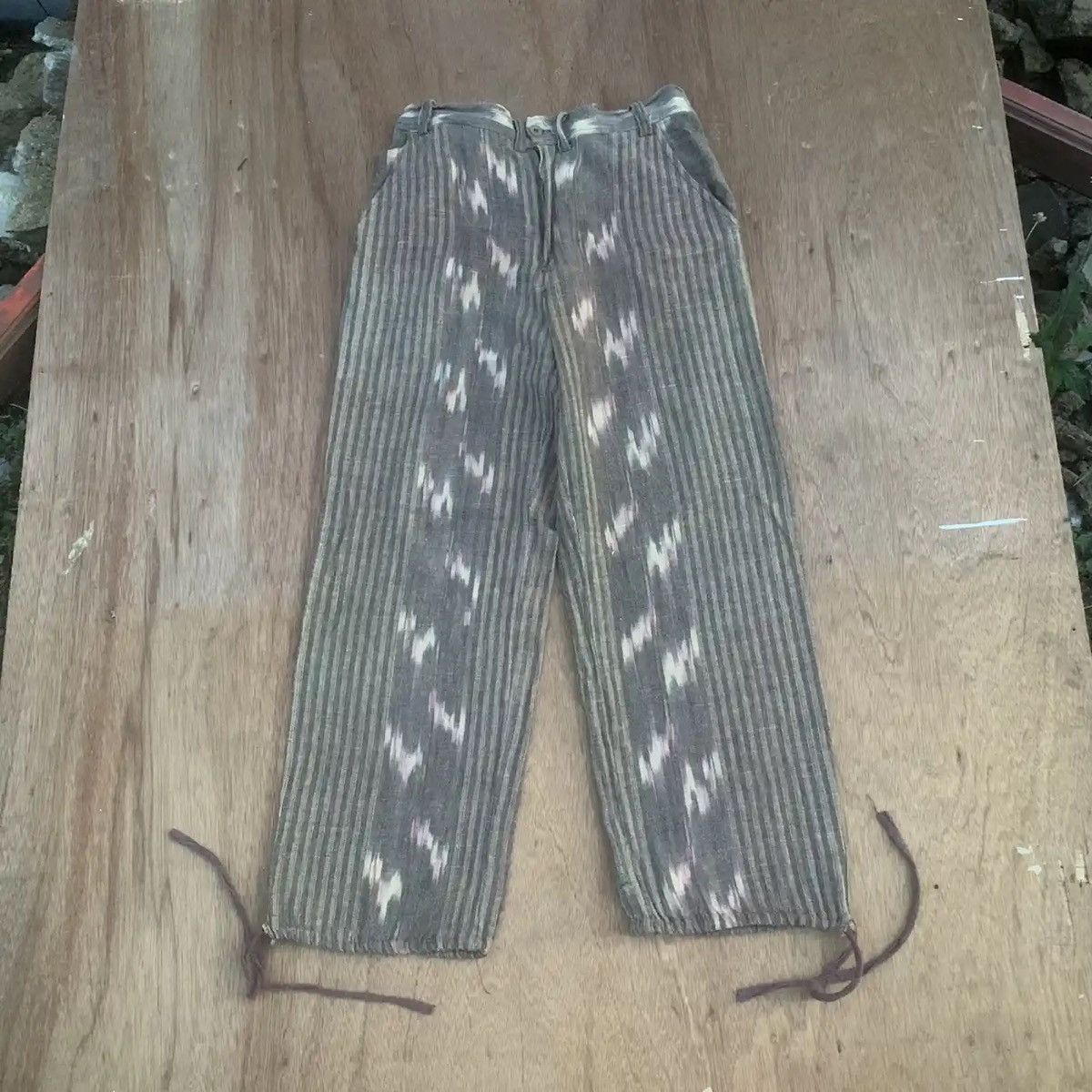 Art Comes First 🍁 FREE SIZE🍁JAPANESE TROUSERS SOFT SPRINGWAIST BAGGY PANTS Size US 32 / EU 48 - 1 Thumbnail