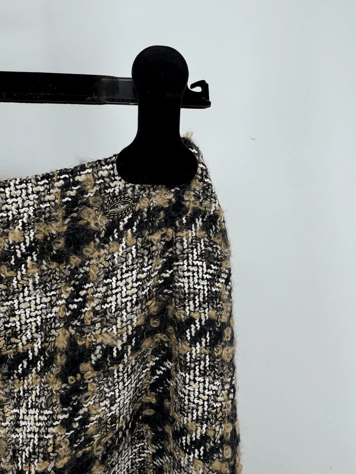 Chanel Chanel Vintage Knee-Length Tweed Skirt Size XL US14 FR46 Size 34" / US 12 / IT 48 - 4 Thumbnail
