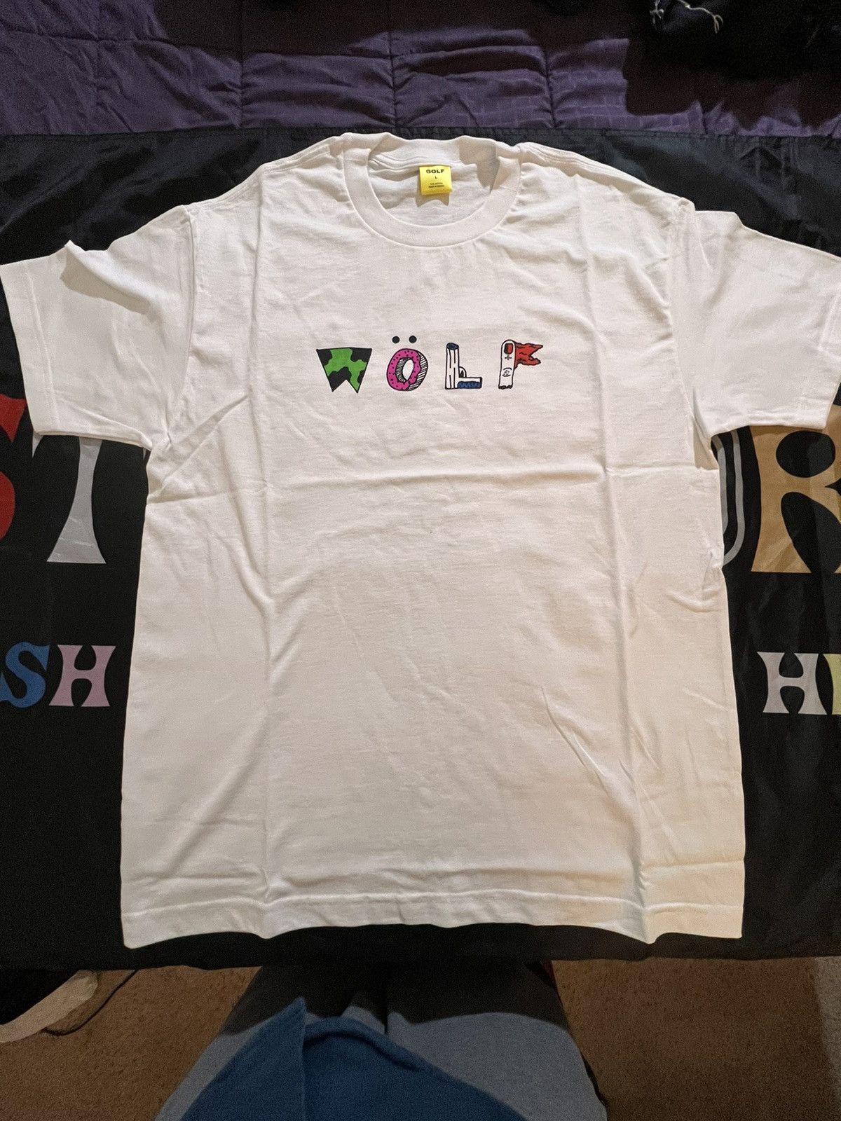 Golf Wang Golf Wang Wolf Sketchbook tee 10 year anniversary Size US L / EU 52-54 / 3 - 5 Thumbnail