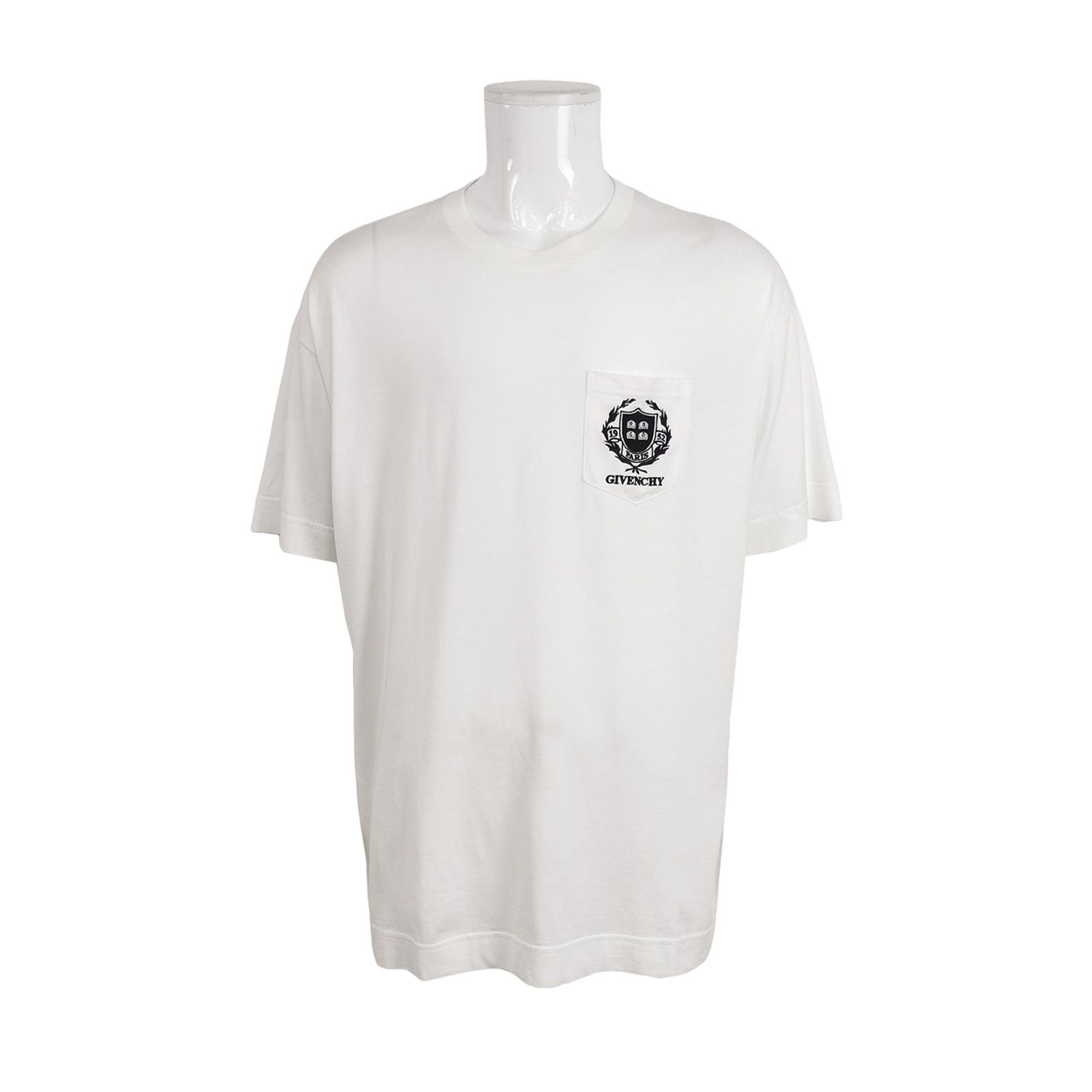 Givenchy Givenchy Crest Logo Pocket T-Shirt Size M Size US M / EU 48-50 / 2 - 1 Thumbnail