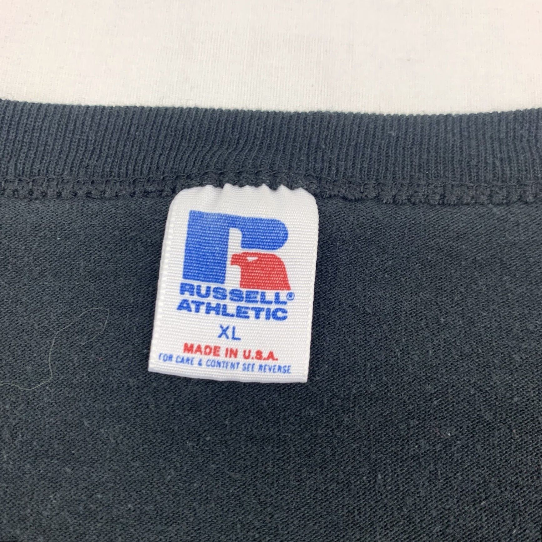 Russell Athletic VINTAGE Russell Athletic Soccer T-Shirt Adult XL Black 90s Coastal Cup 1994 Mens Size US XL / EU 56 / 4 - 7 Thumbnail