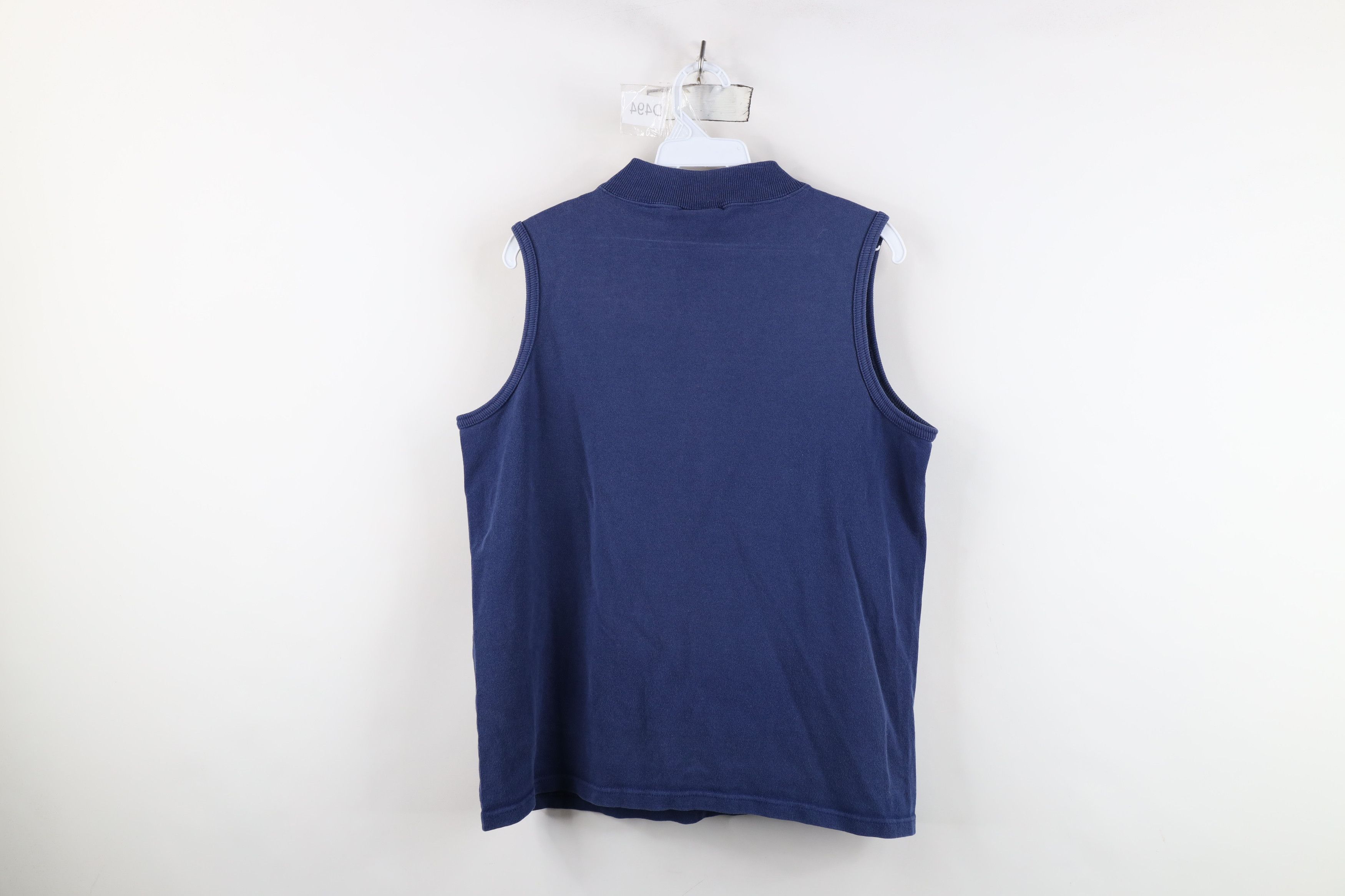 Vintage Vintage 90s Streetwear Sleeveless Mock Neck T-Shirt USA Size L / US 10 / IT 46 - 12 Thumbnail