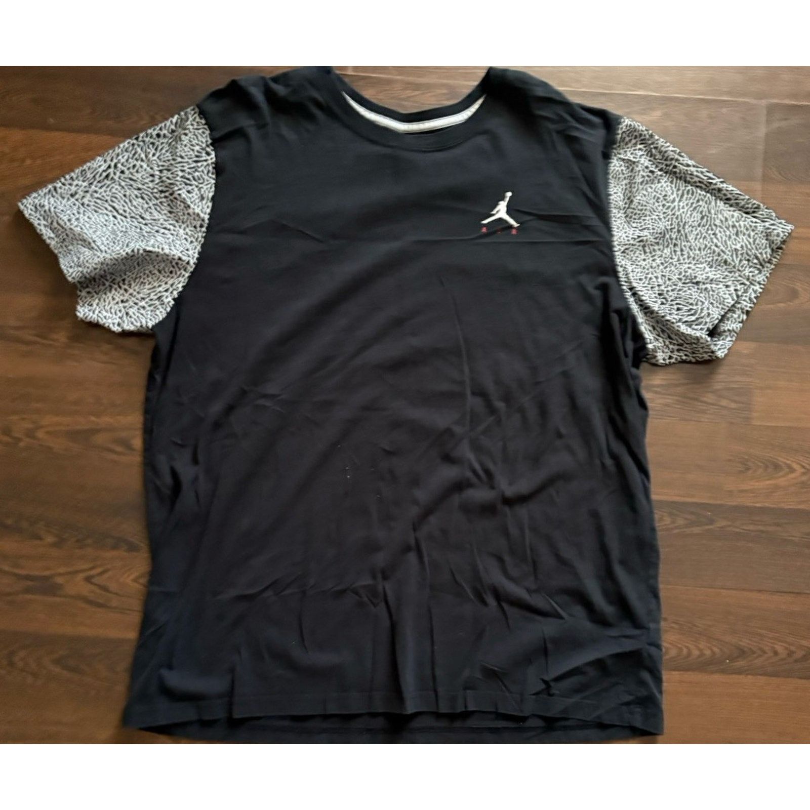 Jordan Brand Air Jordan Black T-Shirt Elephant Print Jumpman Logo Sz3XL Size US XXL / EU 58 / 5 - 1 Thumbnail