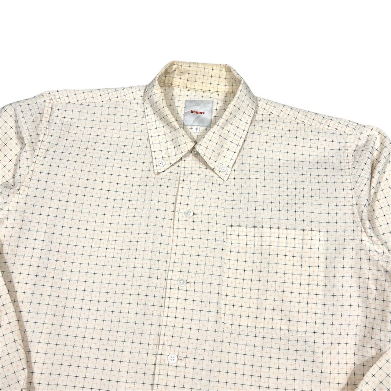 Beams Japan Beams Japan Checkered Star Button Up Longsleeves Shirt Size US M / EU 48-50 / 2 - 5 Thumbnail