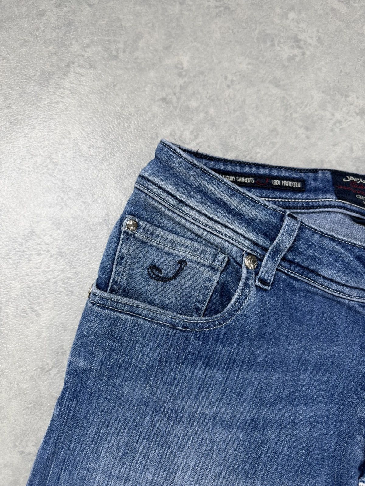 Jacob Cohen Jacob Cohen J688 Light Blue Denim Jeans Size 31 Size US 31 - 5 Thumbnail