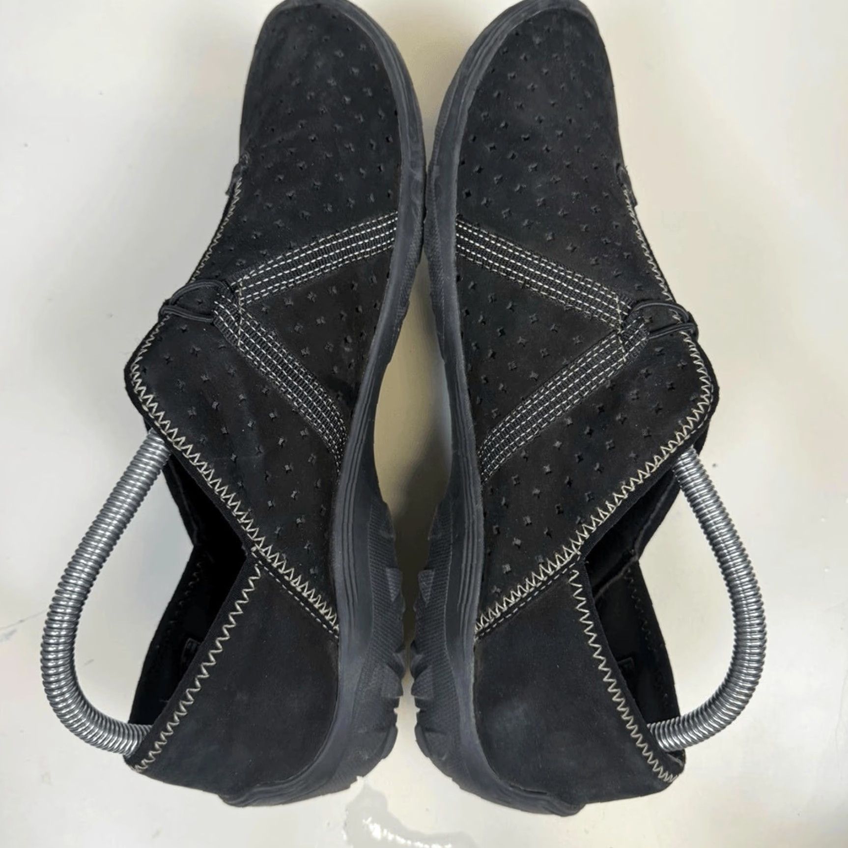 Clarks Clarks Fiana Braley Casual Sneaker Slip On Women 11 Black Suede Leather Sneaker Size US 11 / IT 41 - 6 Thumbnail