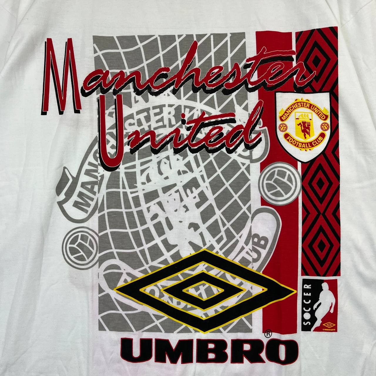 Other Manchester United Graphic 90s T Shirt Umbro Logo Football L Size US L / EU 52-54 / 3 - 2 Thumbnail